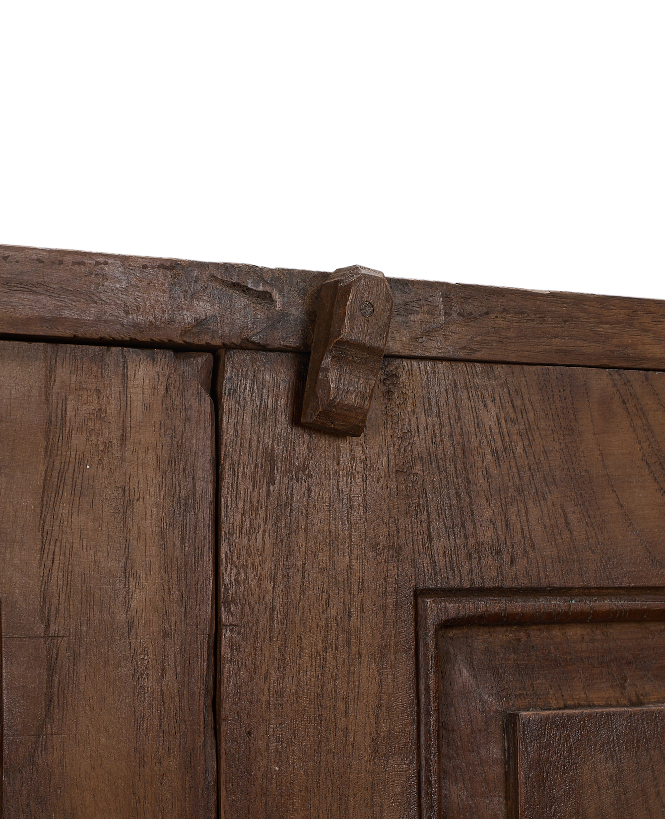 Vintage Wood Cabinet - Natural from India made of Wood
