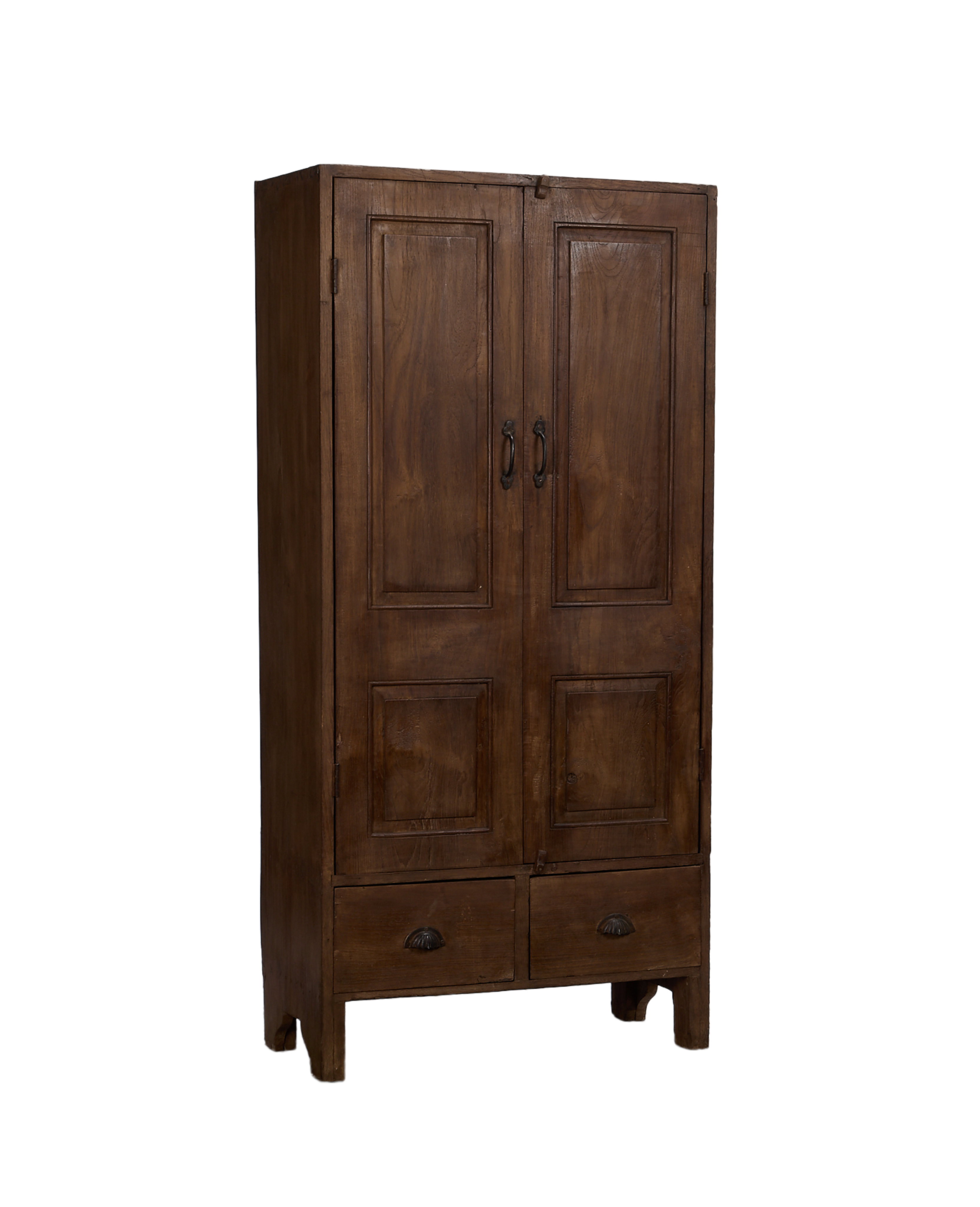 Vintage Wood Cabinet - Natural from India made of Wood