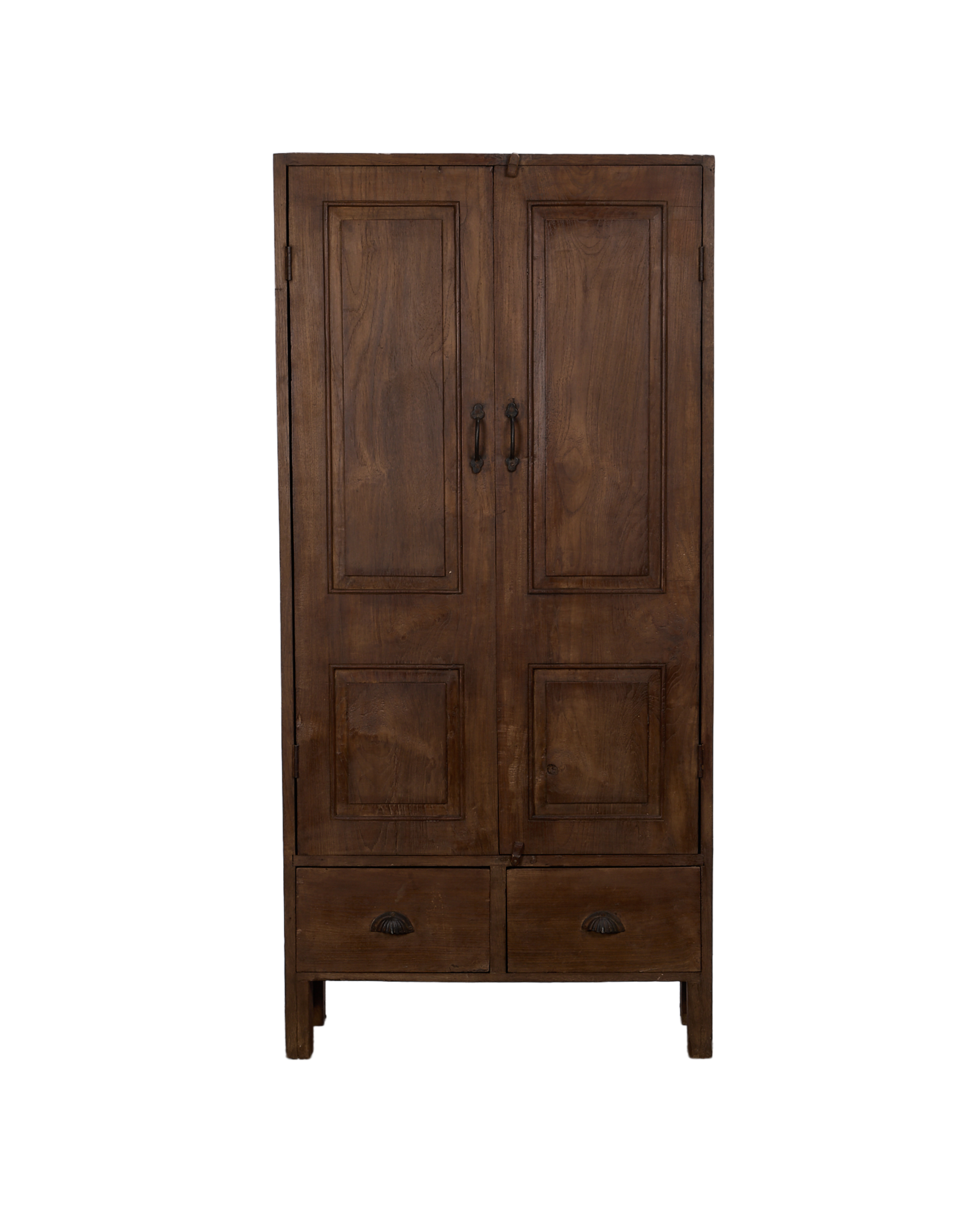 Vintage Wood Cabinet - Natural from India made of Wood