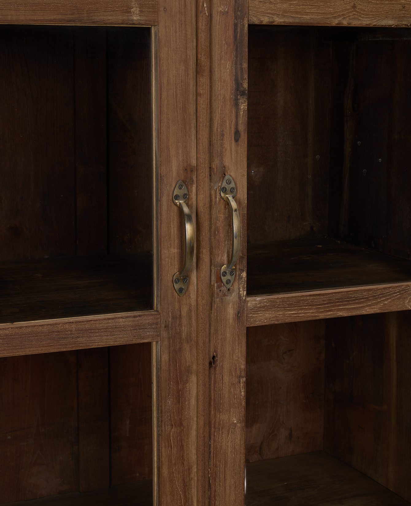 Vintage Wood Cabinet - Natural from India made of Wood