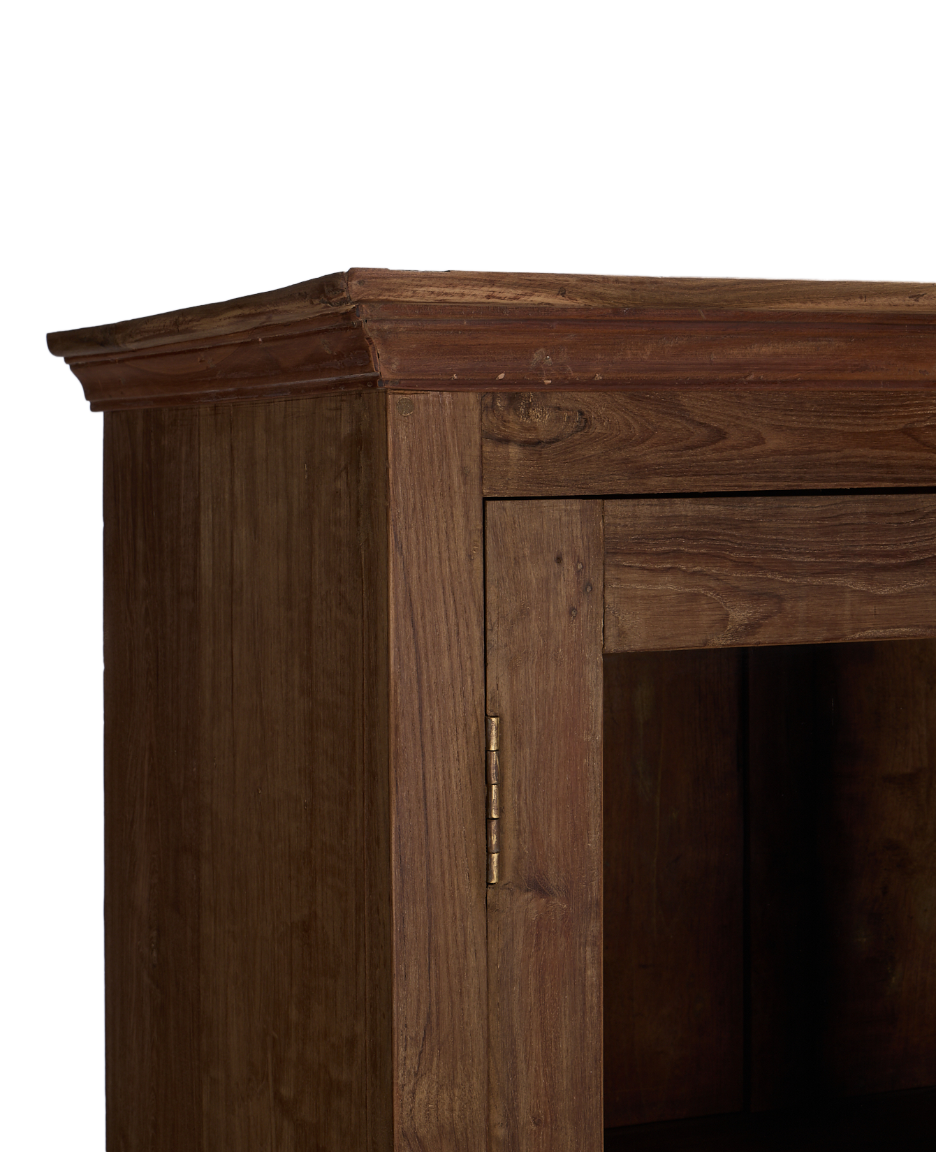 Vintage Wood Cabinet - Natural from India made of Wood