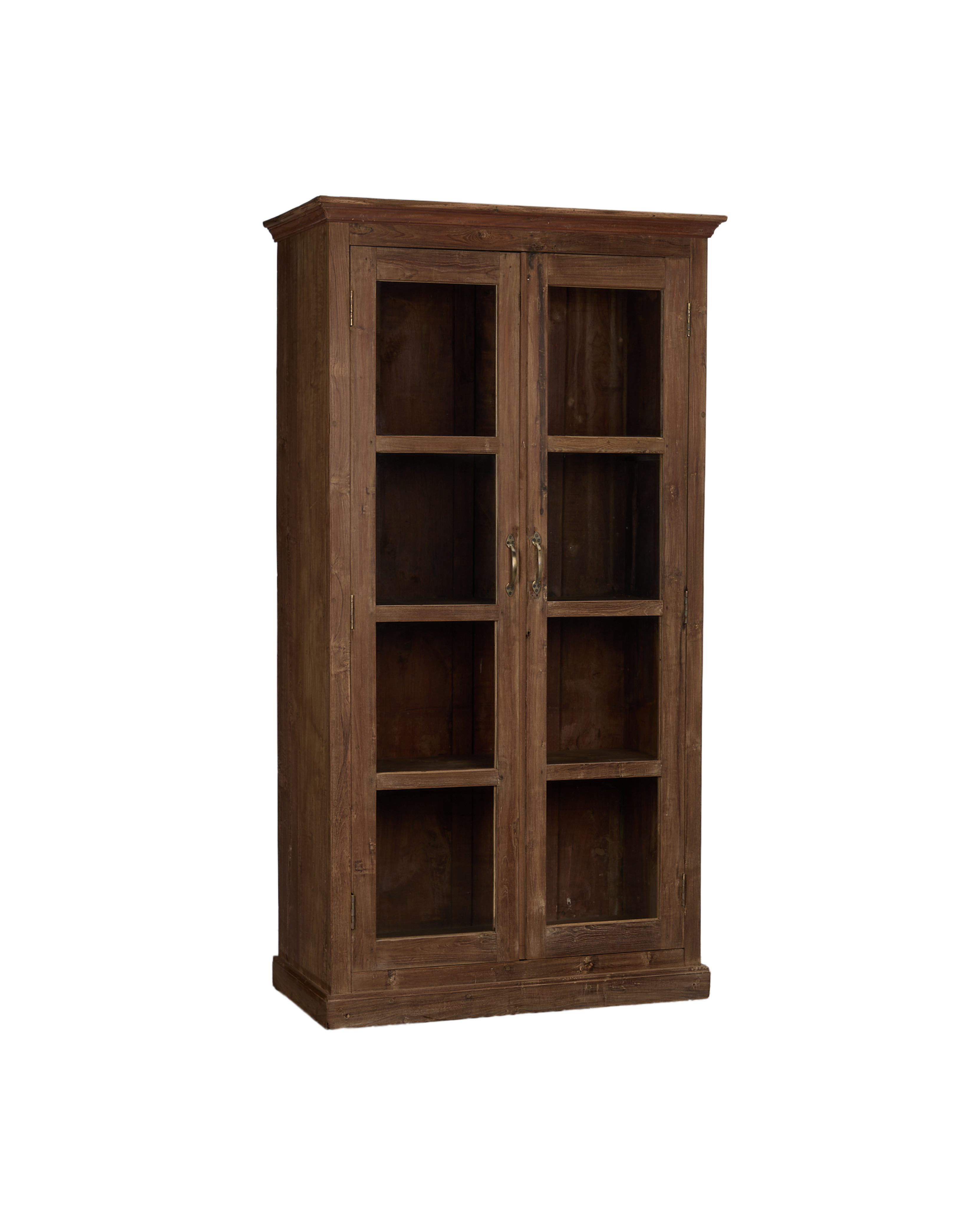 Vintage Wood Cabinet - Natural from India made of Wood