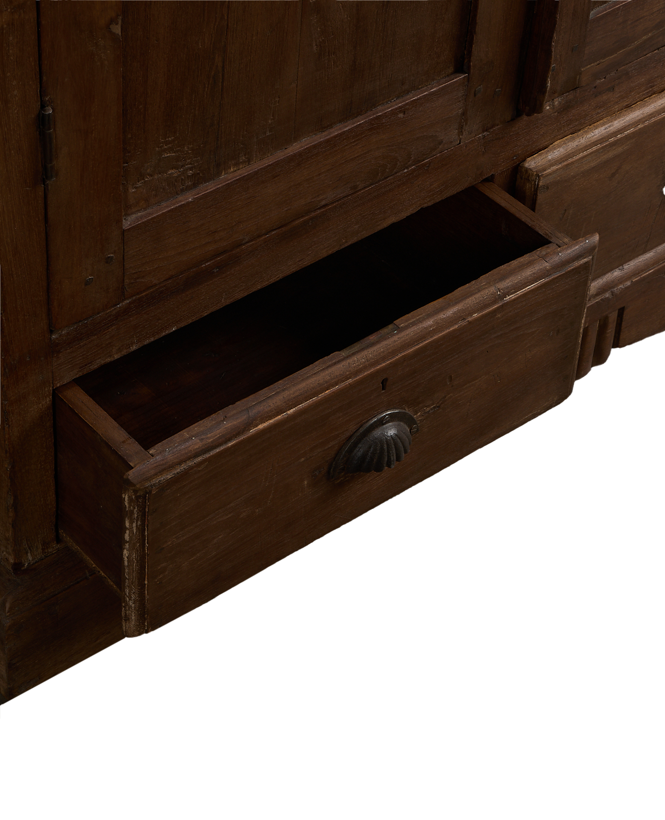 Vintage Wood Cabinet - Natural from India made of Wood