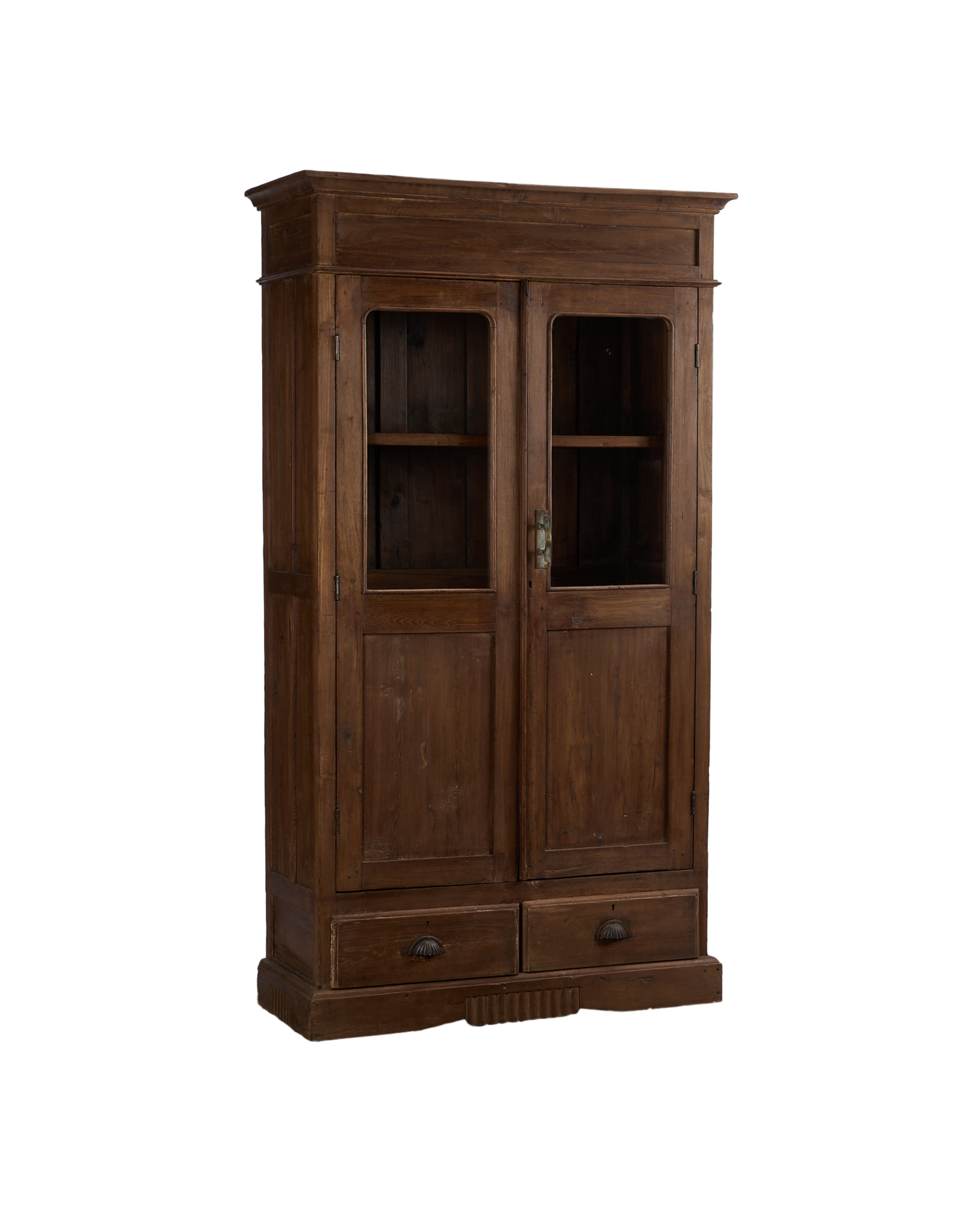Vintage Wood Cabinet - Natural from India made of Wood