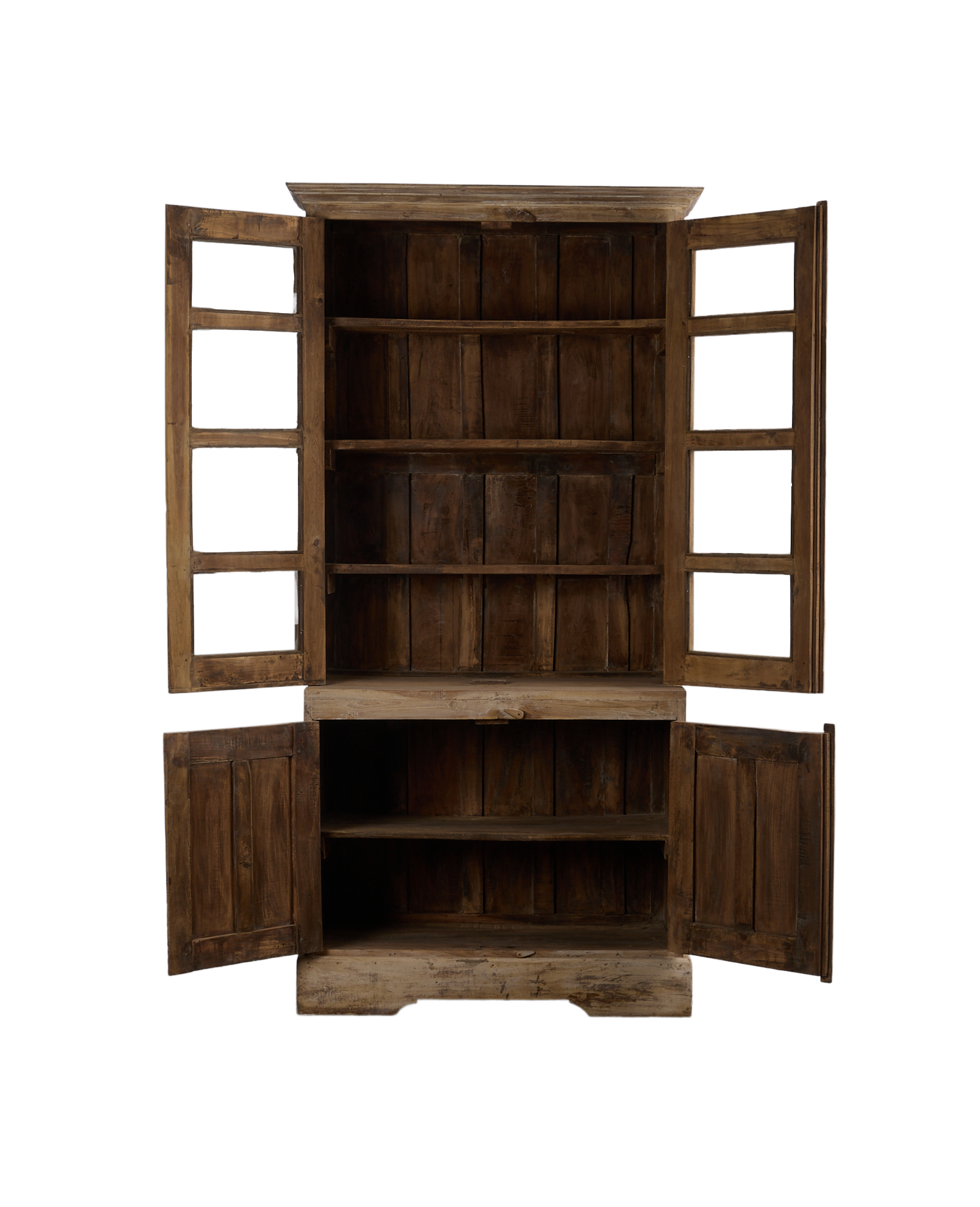 Wood Cabinet - Bleached