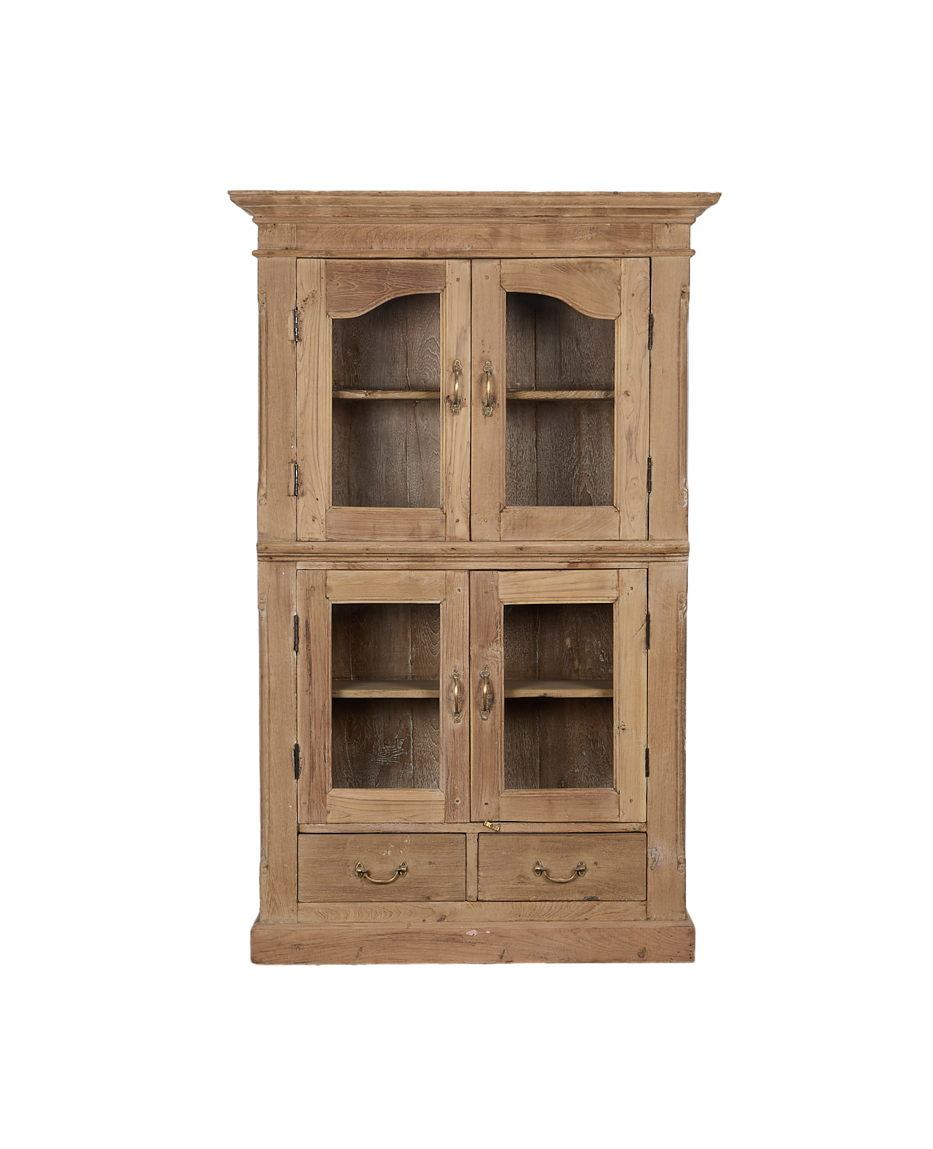 Vintage Wood Cabinet - Bleached from India made of Wood