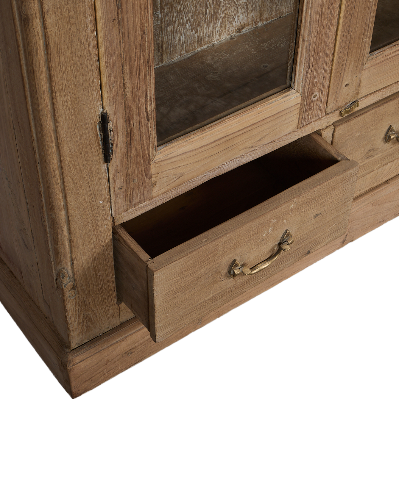 Vintage Wood Cabinet - Bleached from India made of Wood