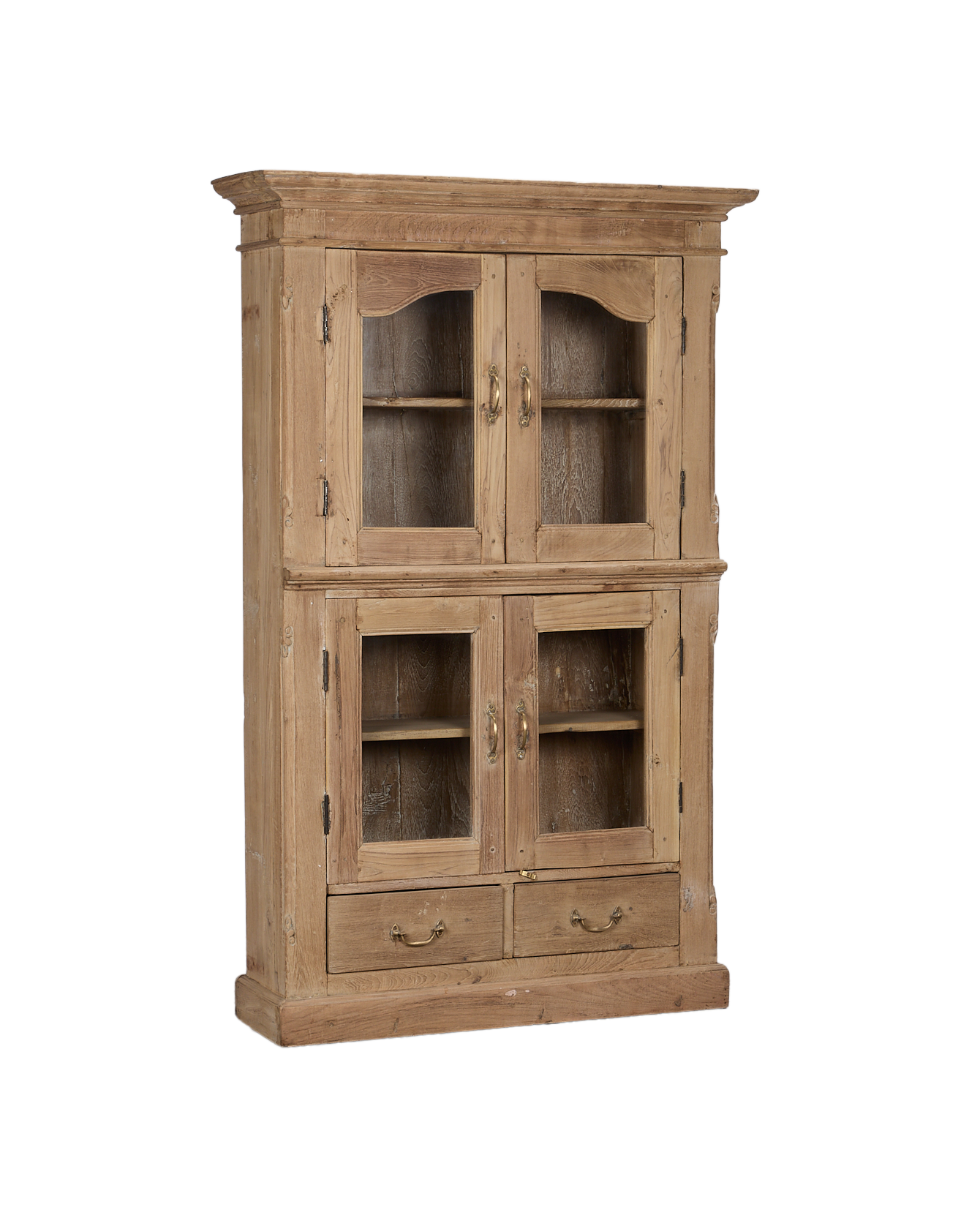 Vintage Wood Cabinet - Bleached from India made of Wood