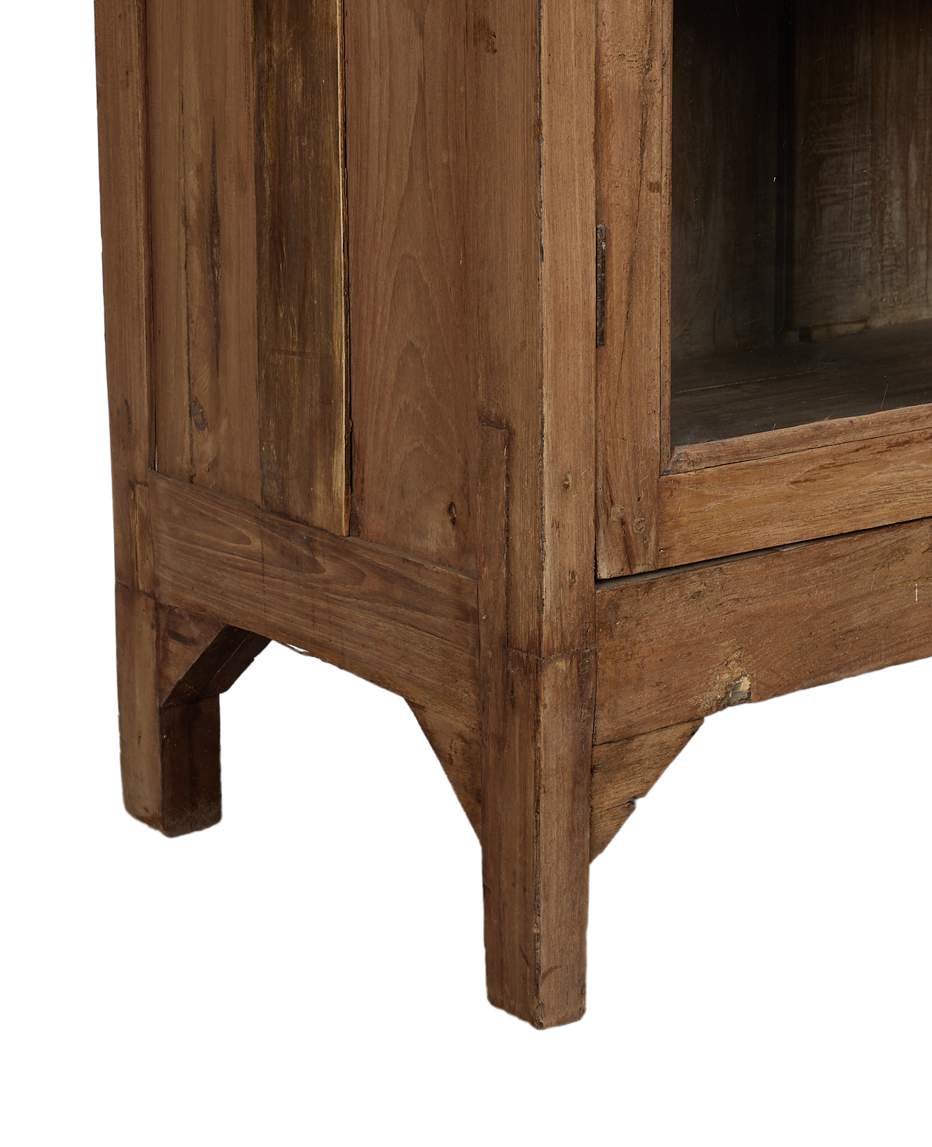 Vintage Wood Cabinet - Natural from India made of Wood