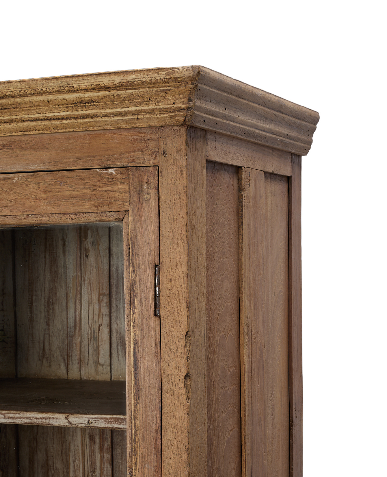 Vintage Wood Cabinet - Natural from India made of Wood