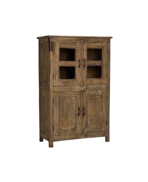 Wood Cabinet - Bleached
