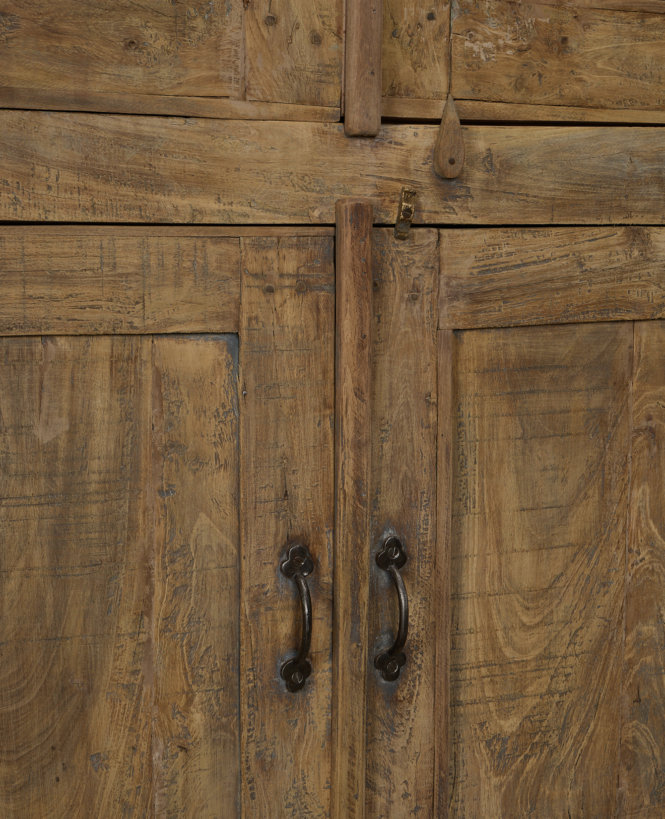 Wood Cabinet - Bleached
