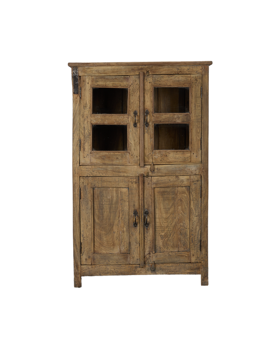 Wood Cabinet - Bleached