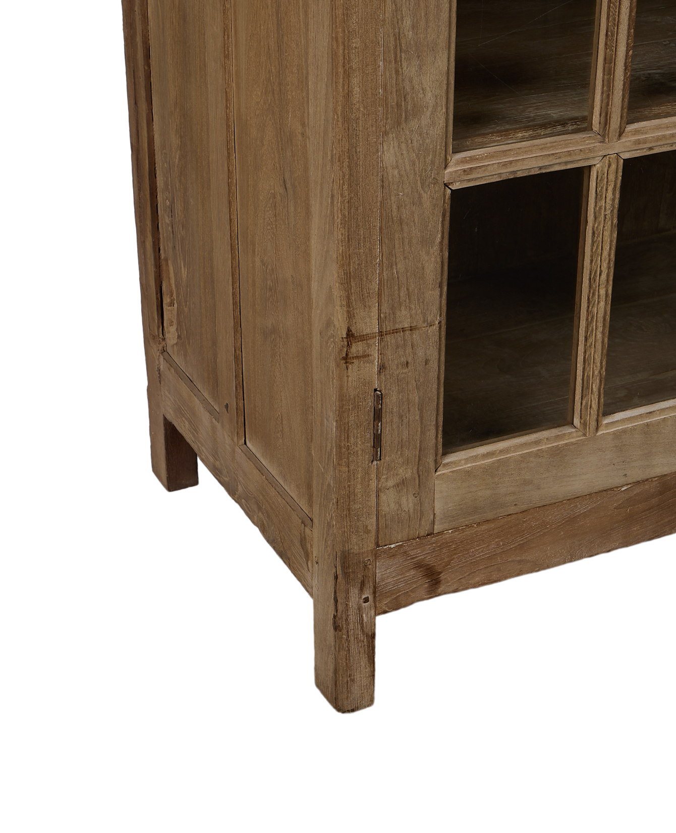 Vintage Wood Cabinet - Bleached from India made of Wood