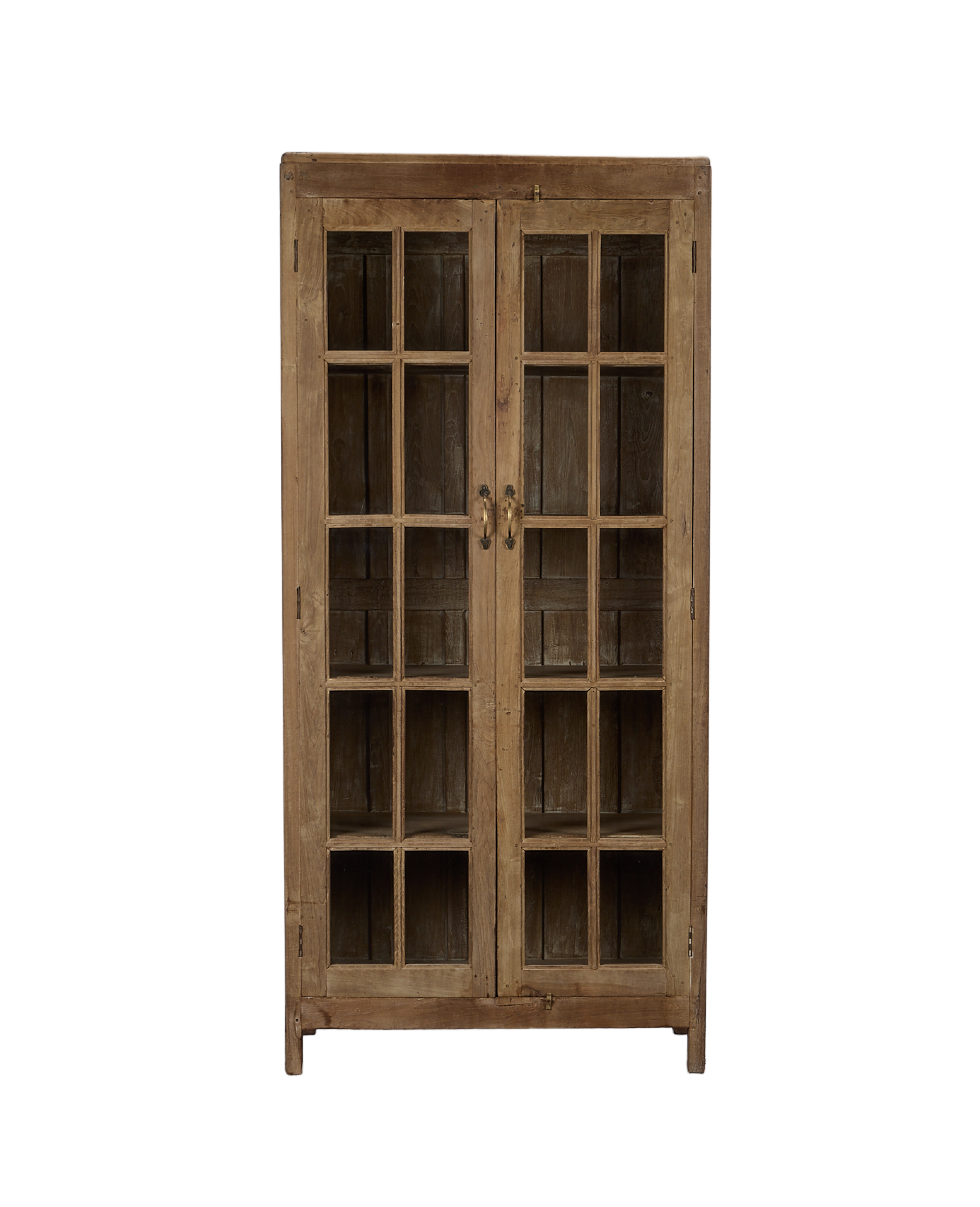 Vintage Wood Cabinet - Bleached from India made of Wood