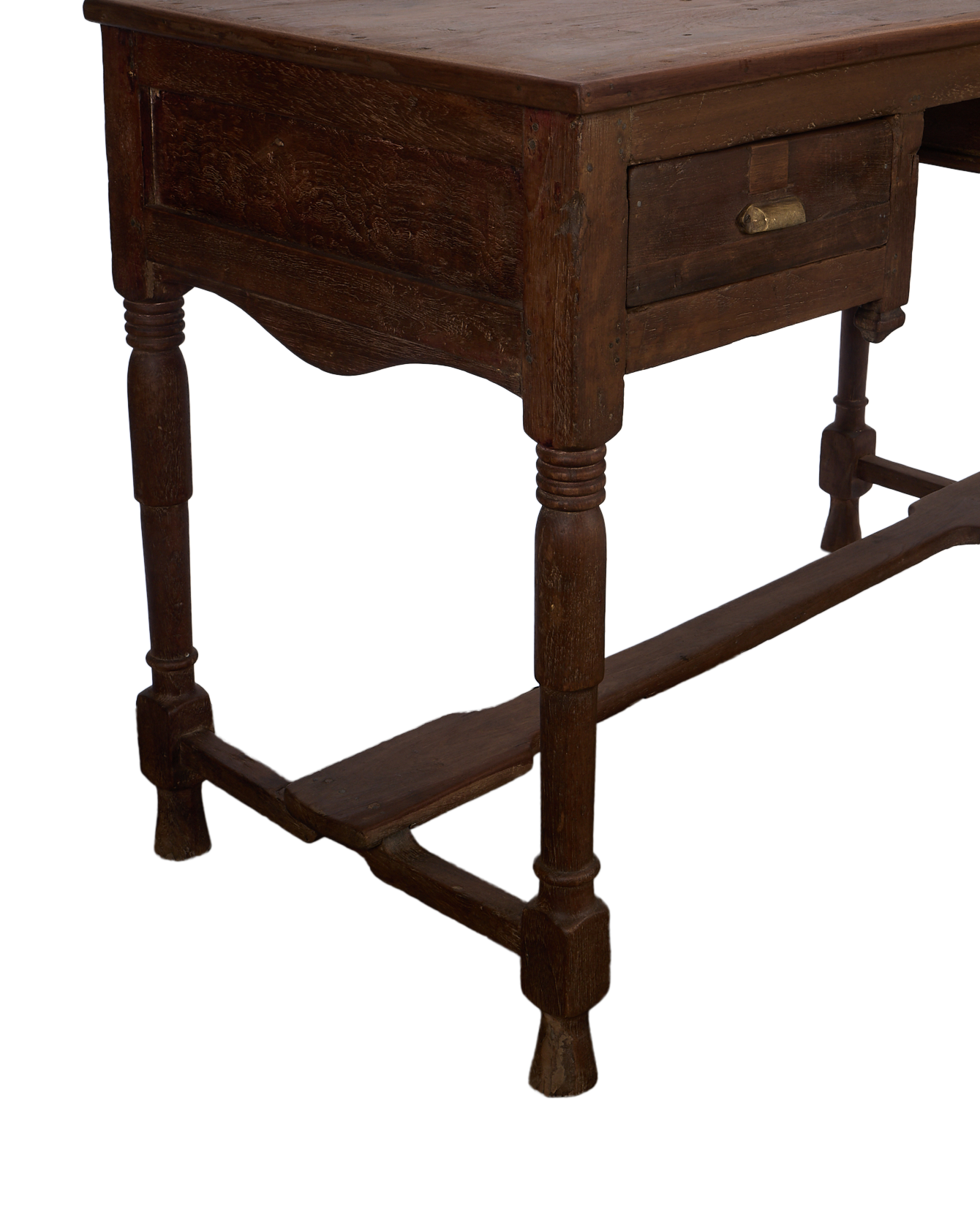 Vintage Wood Desk - Natural from India made of Wood