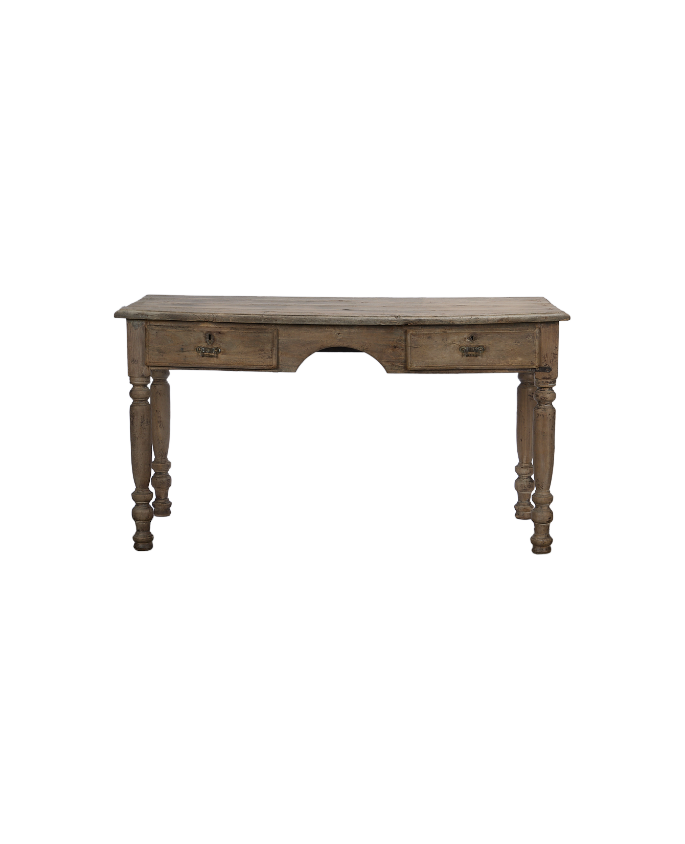 Wood Desk - Bleached