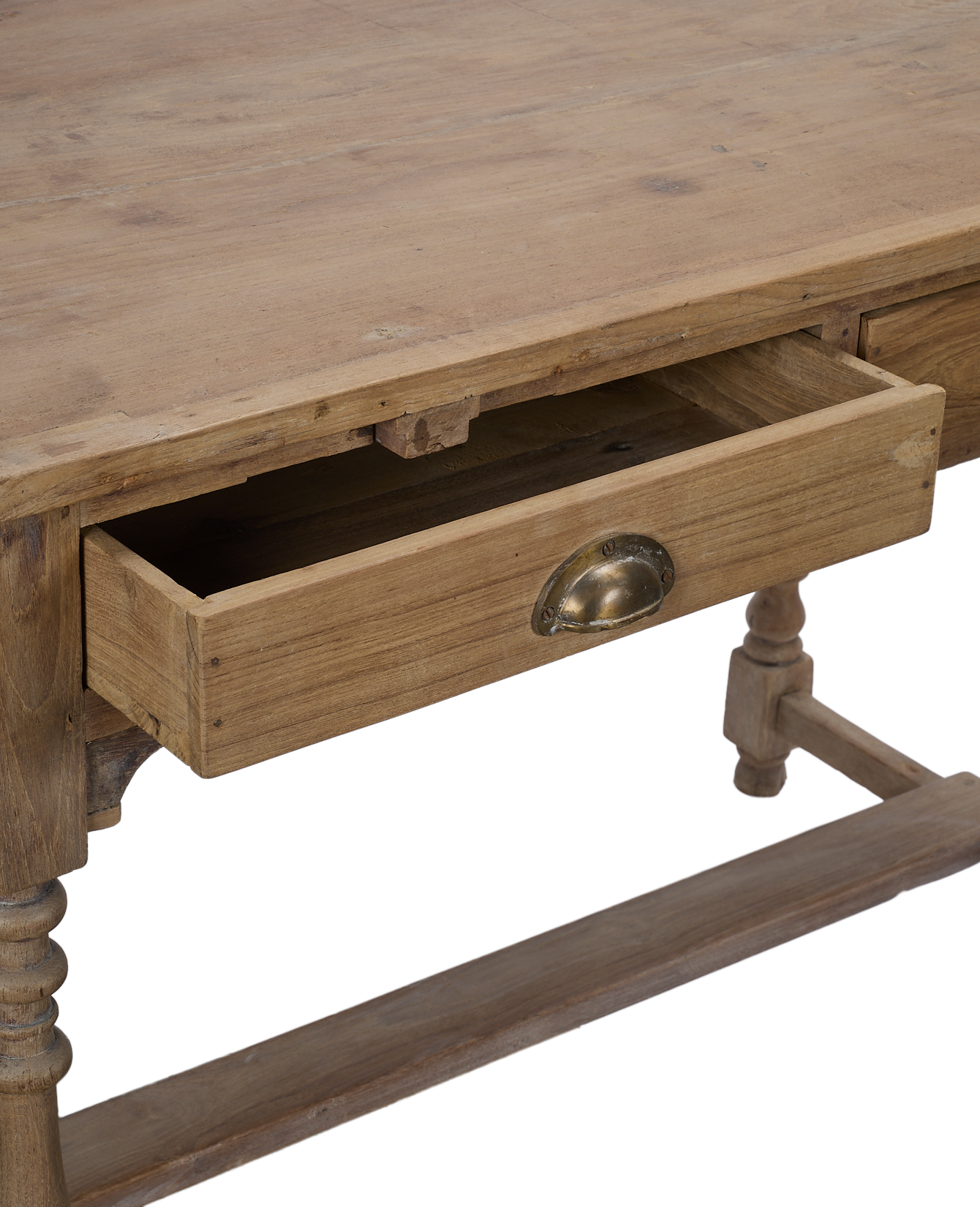 Vintage Wood Desk - Bleached from India made of Wood