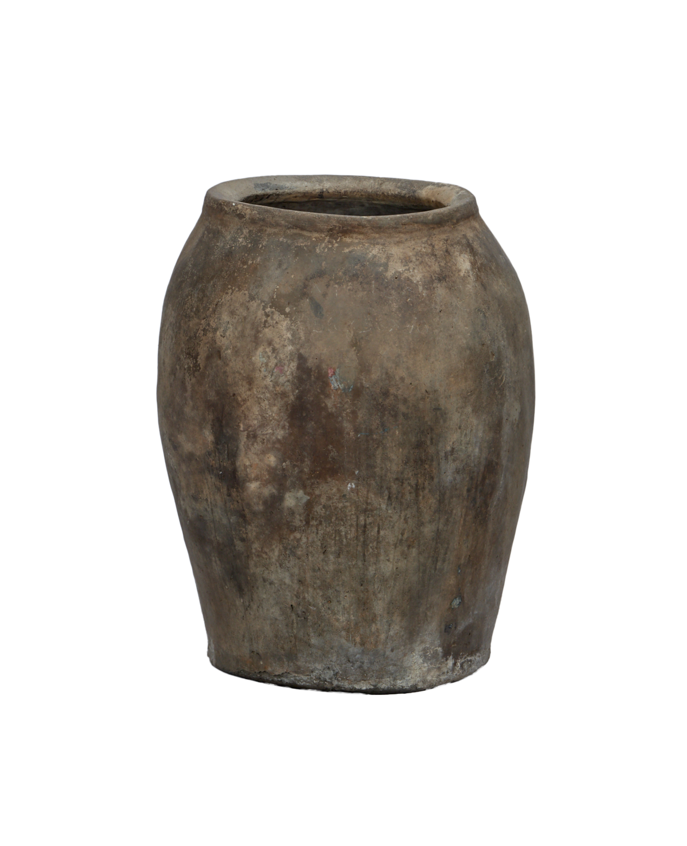 Vintage Grain Pot from India made of Ceramic