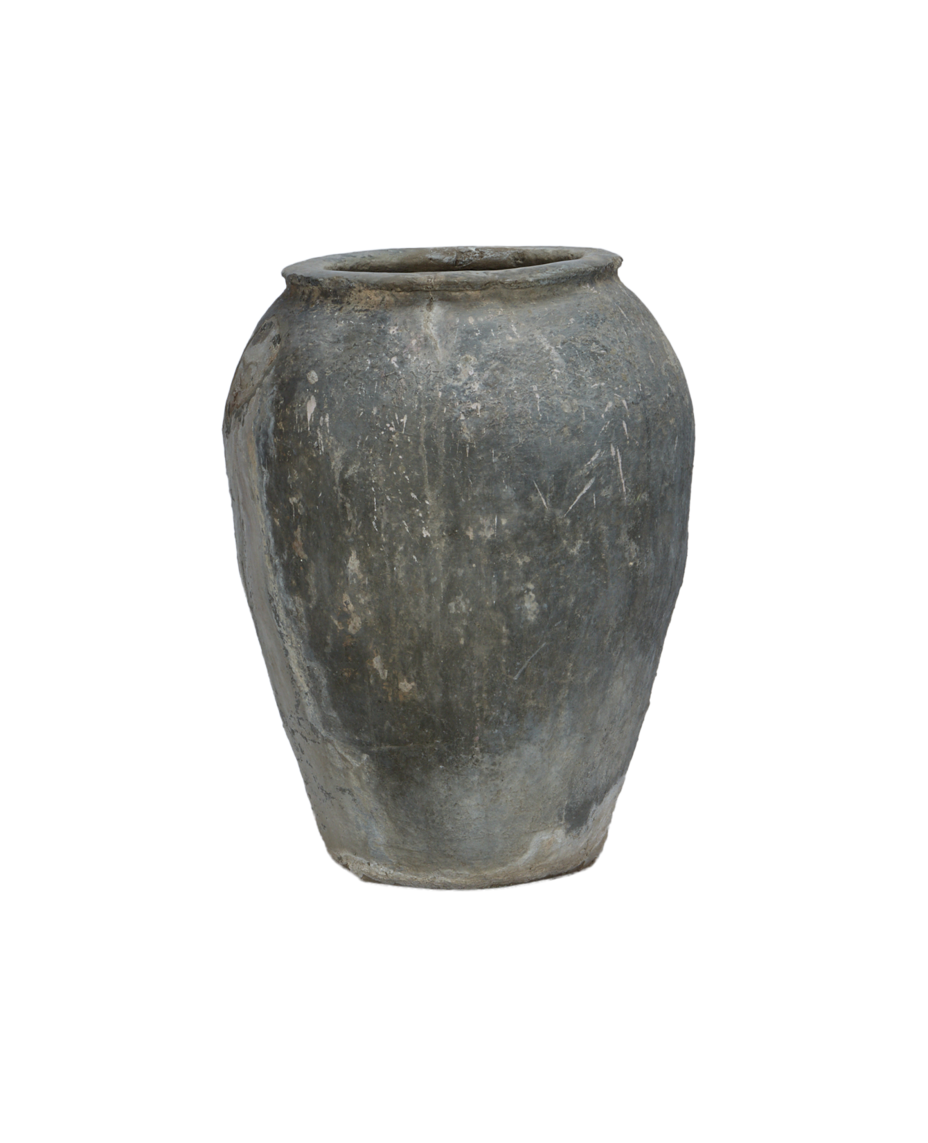 Vintage Grain Pot from India made of Ceramic