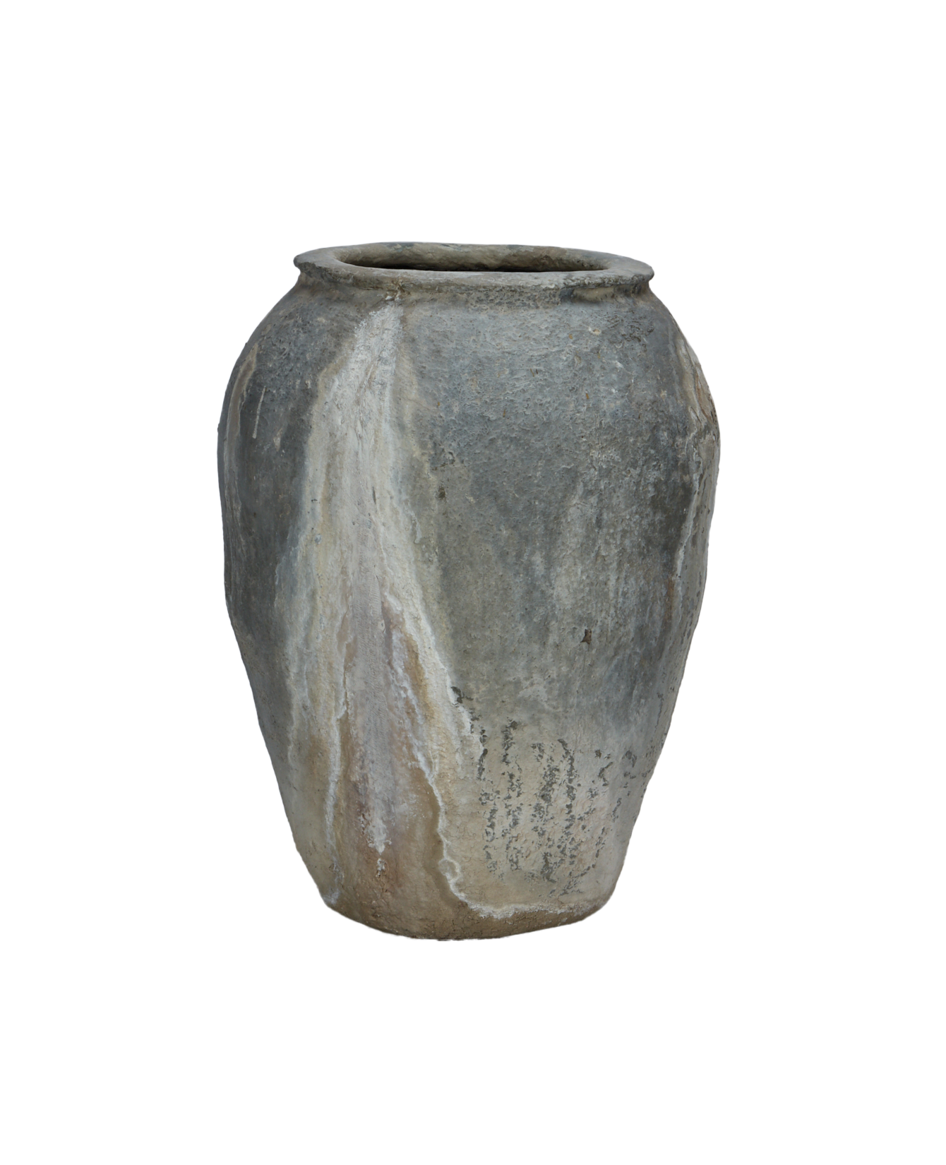 Vintage Grain Pot from India made of Ceramic