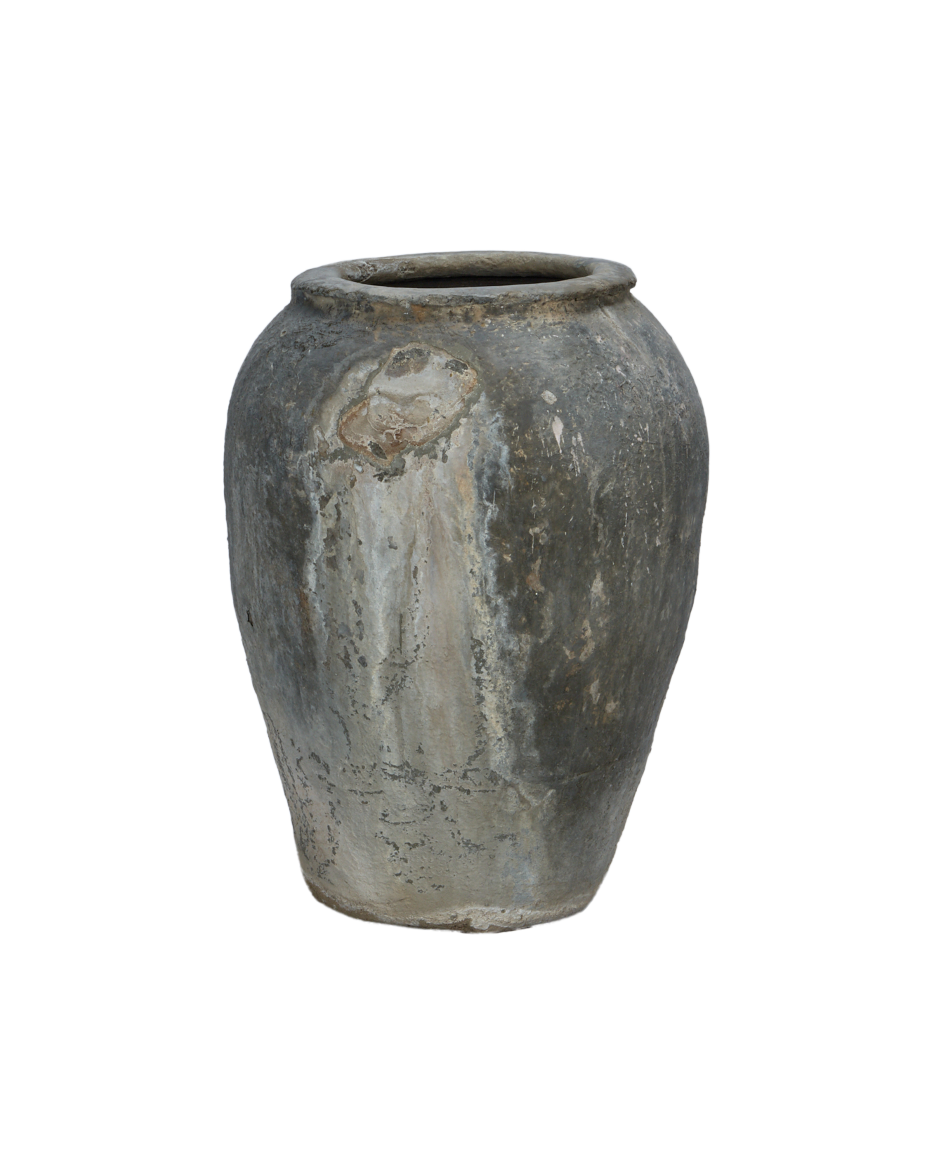 Vintage Grain Pot from India made of Ceramic