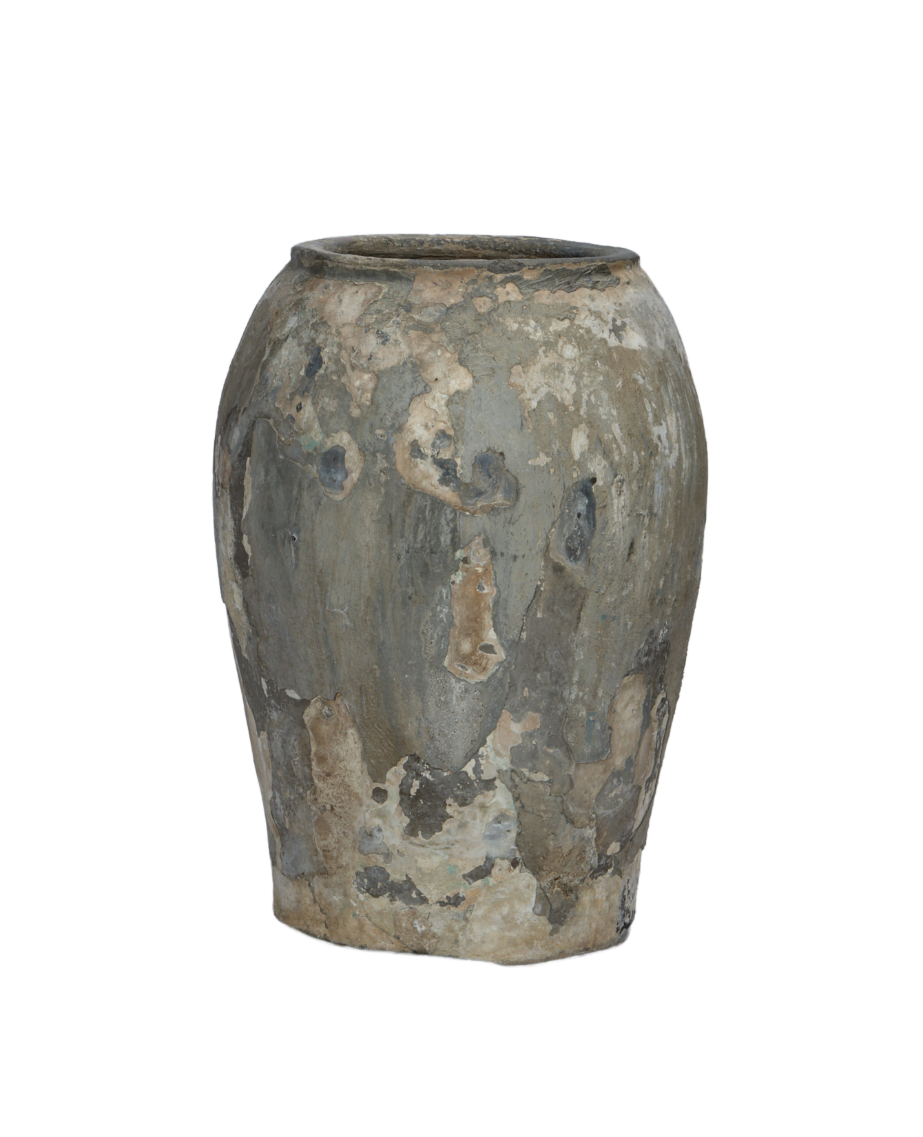 Vintage Grain Pot from India made of Ceramic