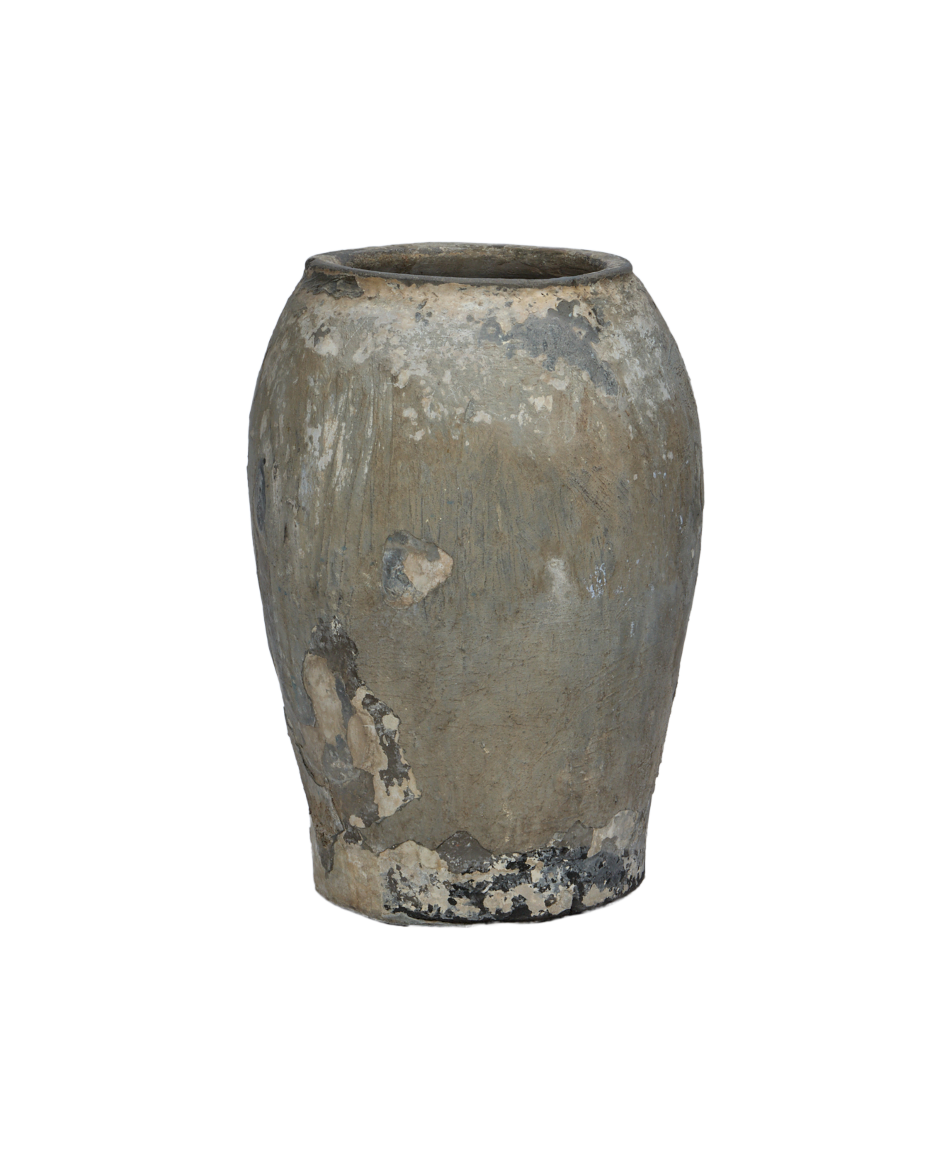 Vintage Grain Pot from India made of Ceramic