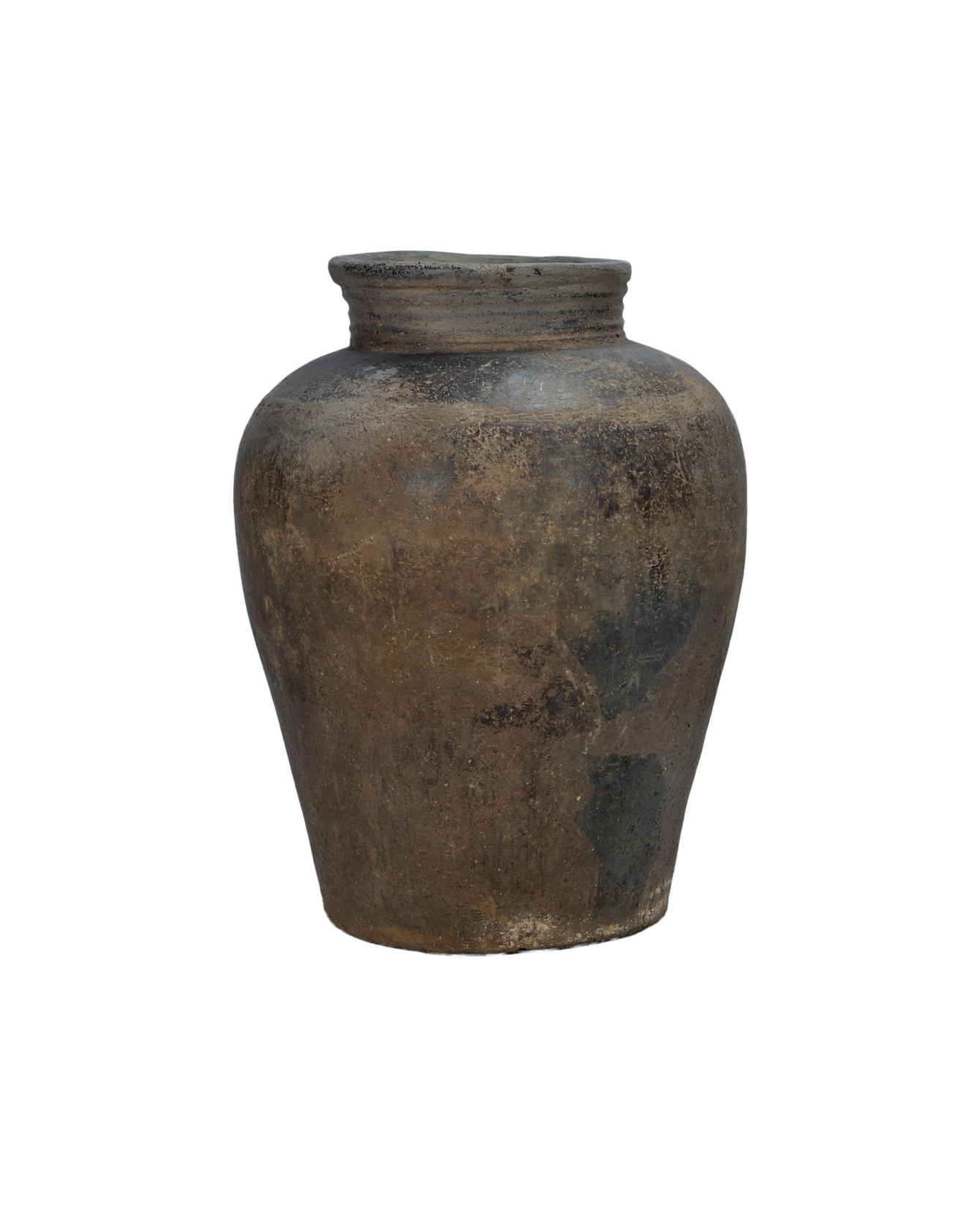 Vintage Grain Pot from India made of Ceramic