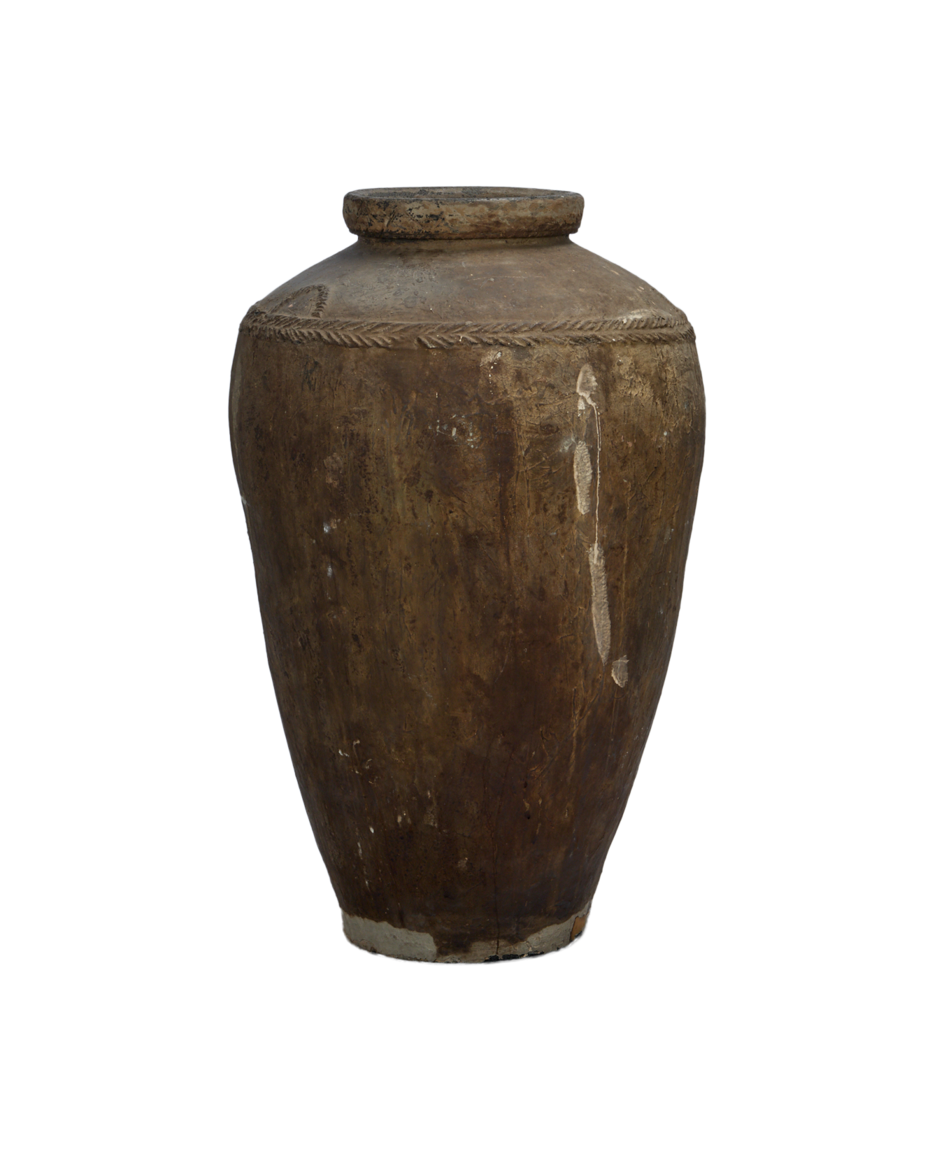 Vintage Grain Pot from India made of Ceramic