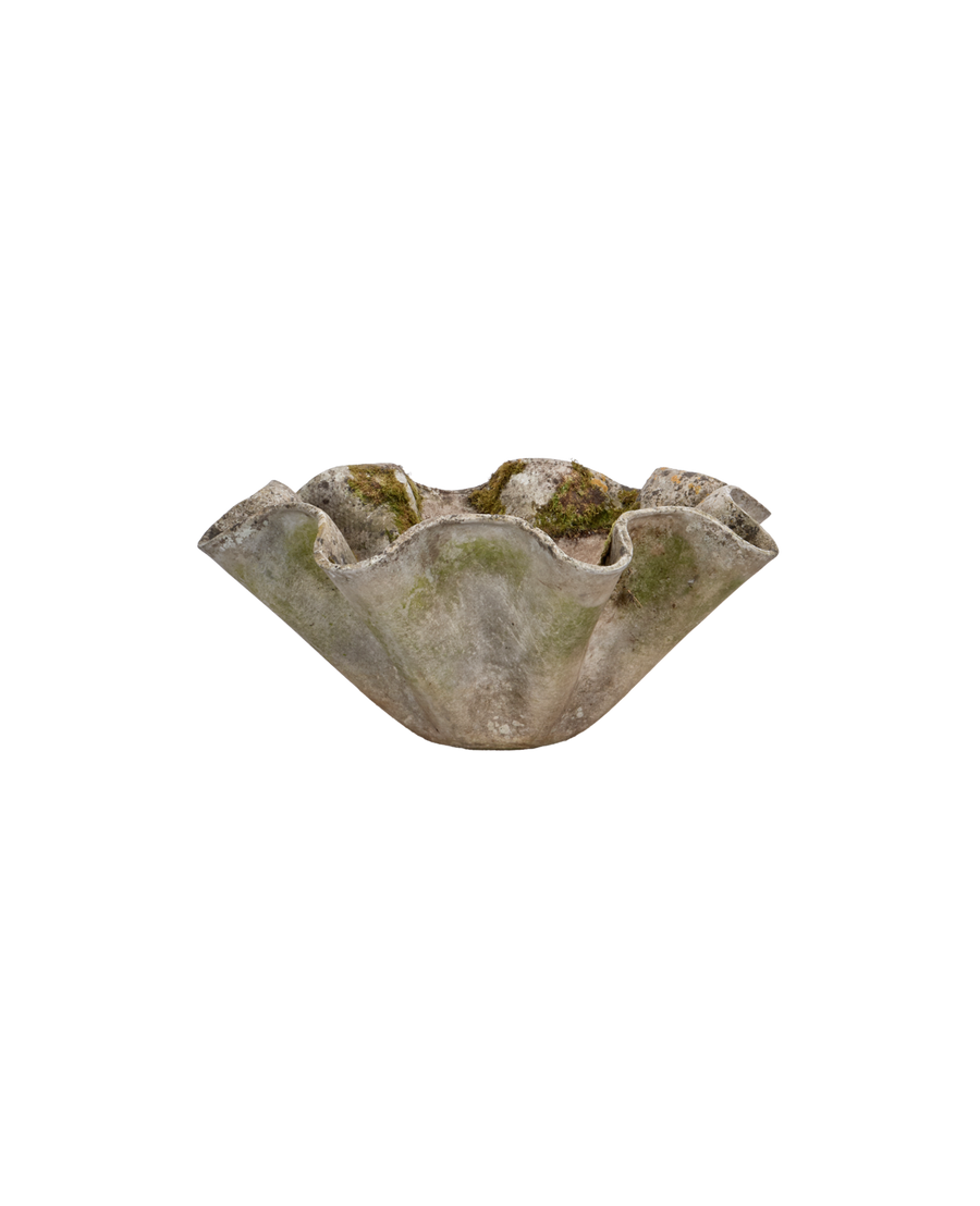 Vintage Willy Guhl Planter - Organic from Switzerland made of Cement