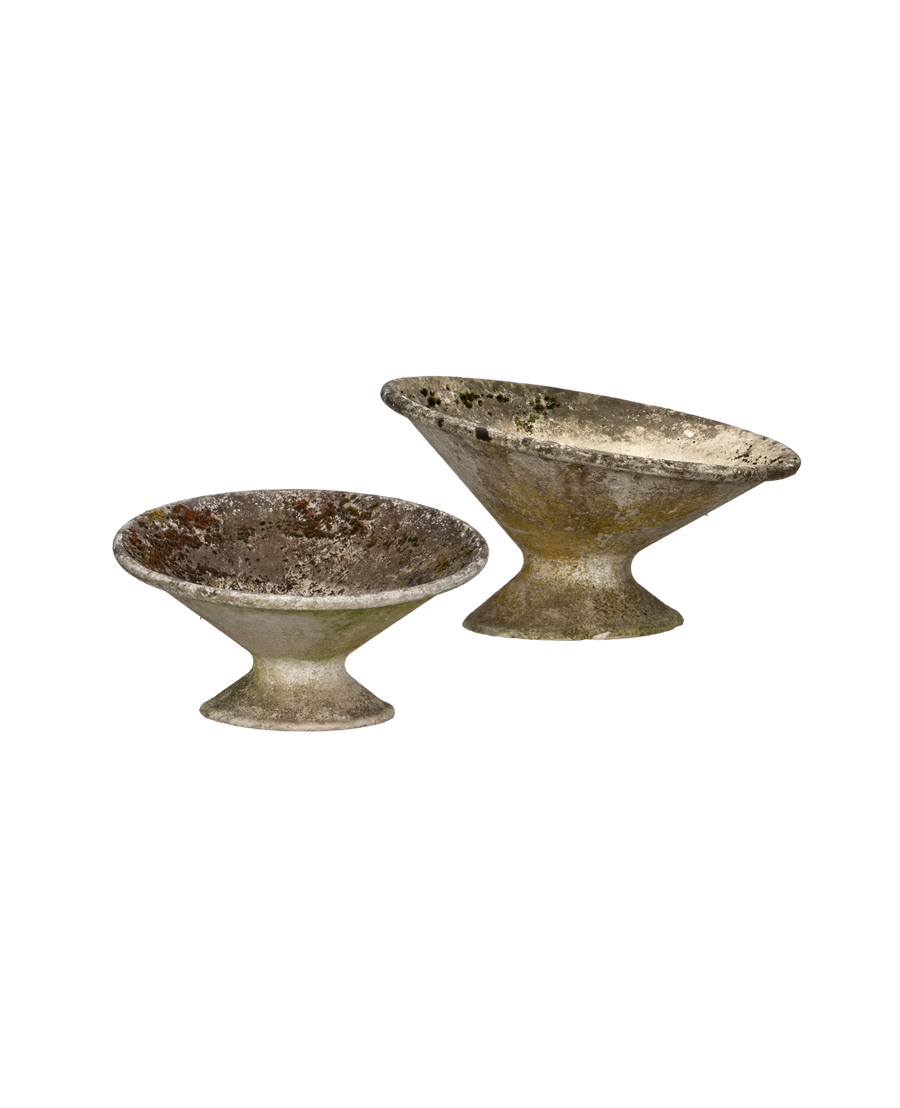 Vintage Willy Guhl Planter - Soucoupe Assorted from Switzerland made of Cement