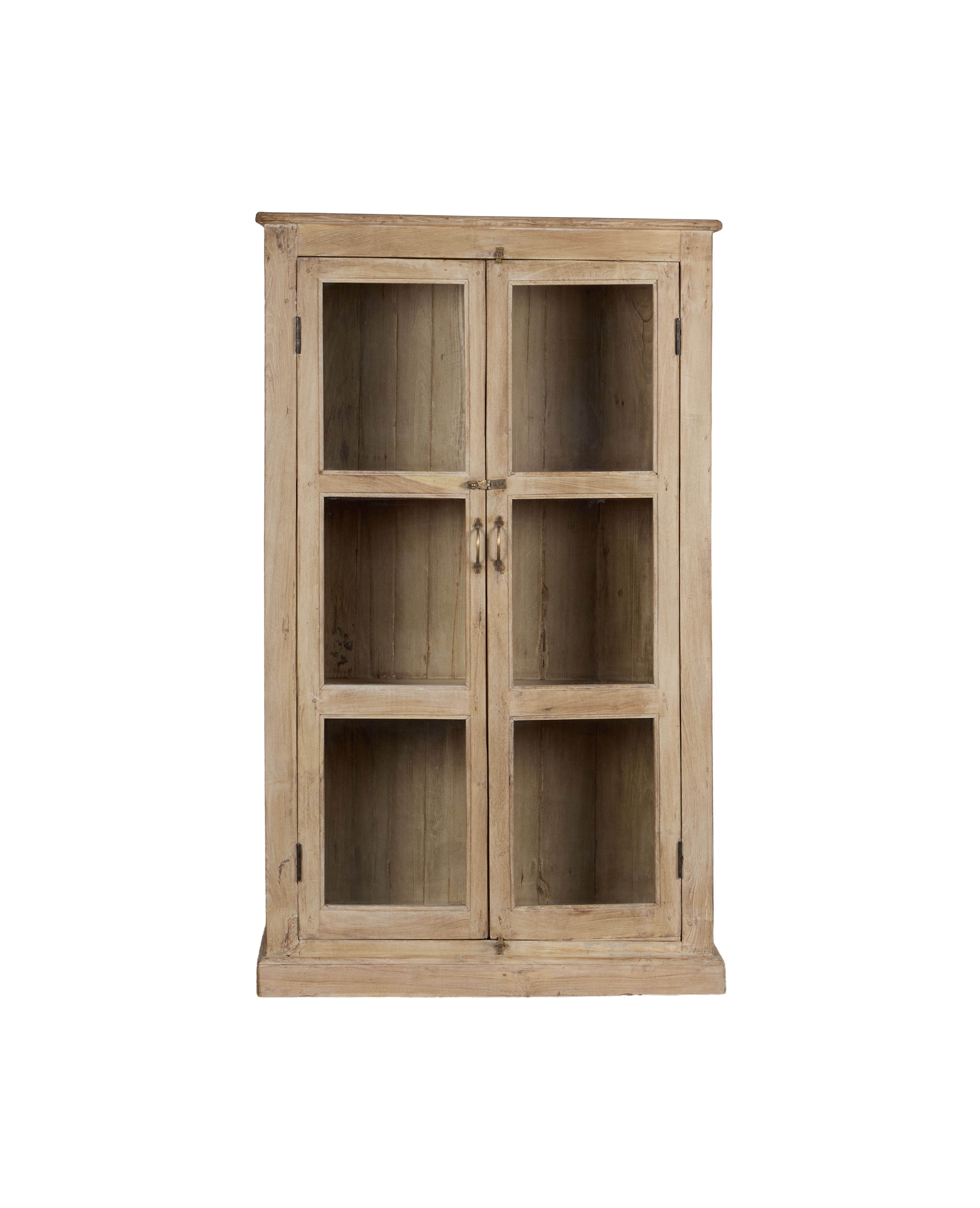 Vintage Wood Cabinet - Bleached from India made of Wood
