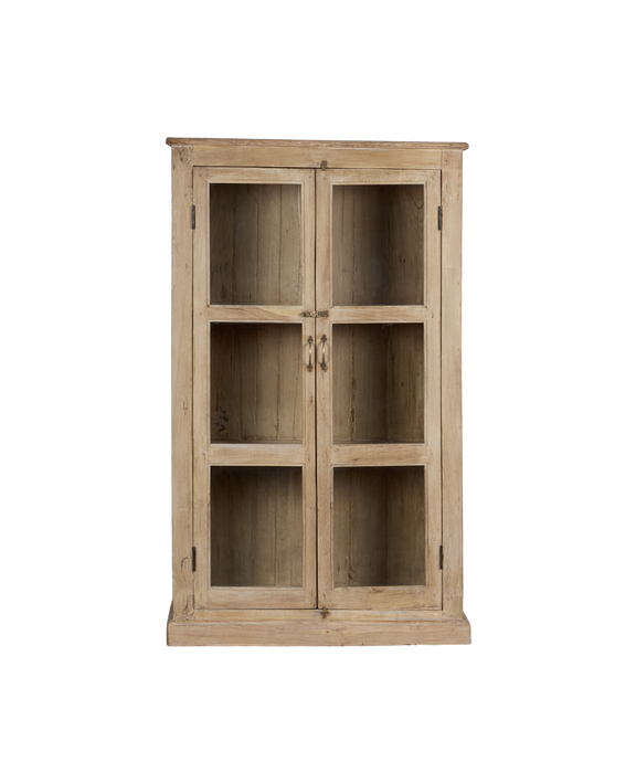 Wood Cabinet - Bleached