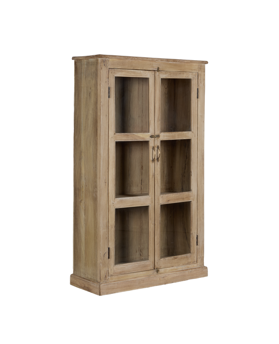 Wood Cabinet - Bleached