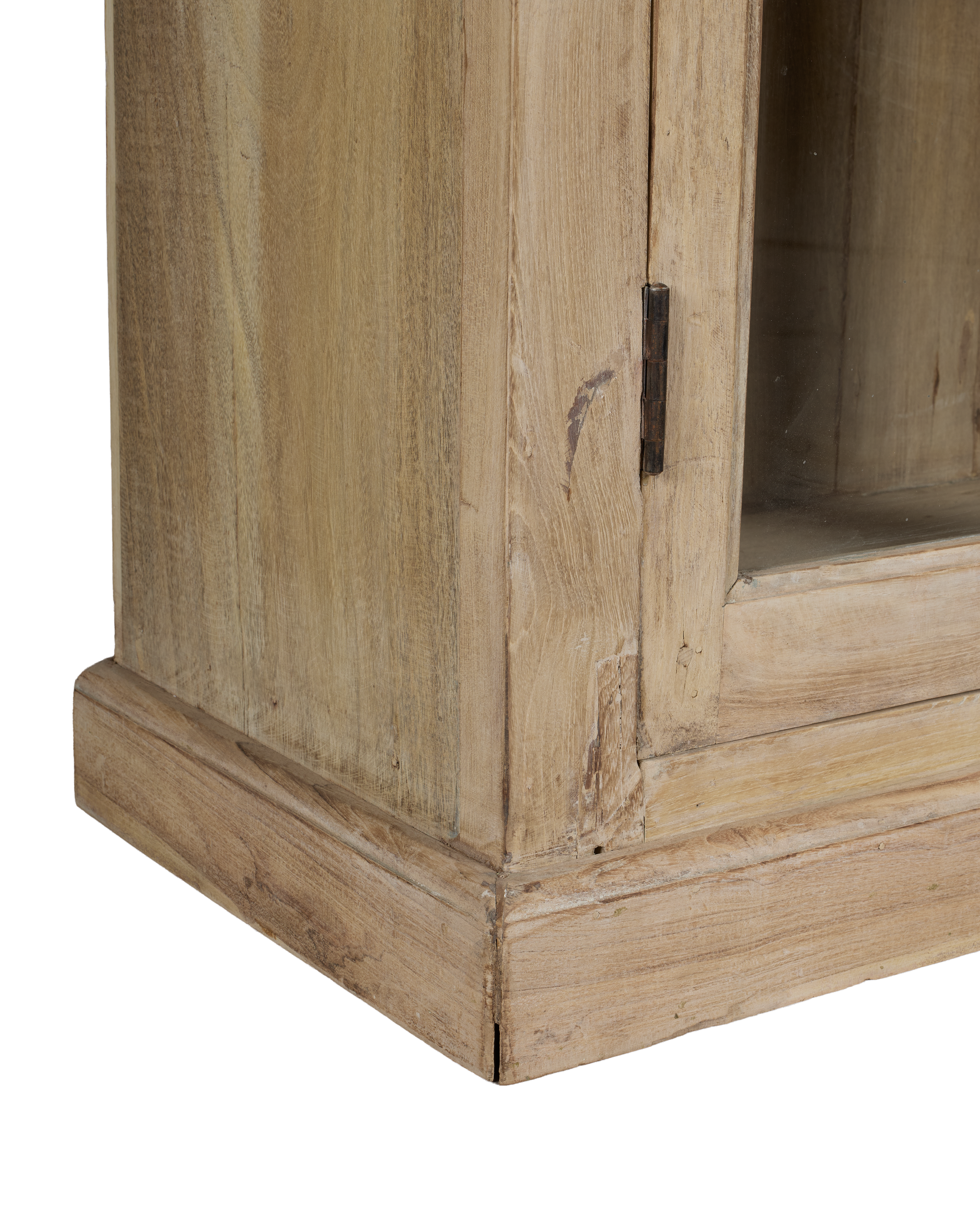 Vintage Wood Cabinet - Bleached from India made of Wood