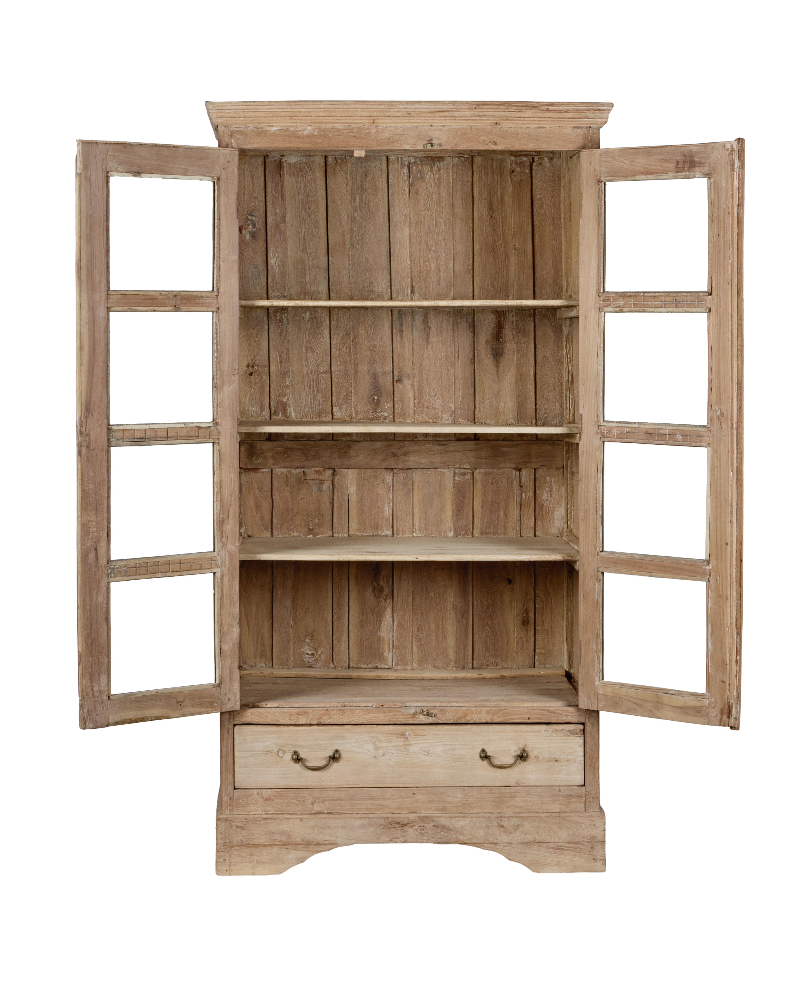 Wood Cabinet - Bleached