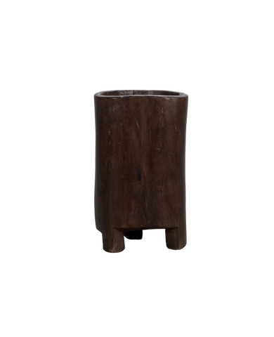 Antique Nagaland Planter from India made of Wood