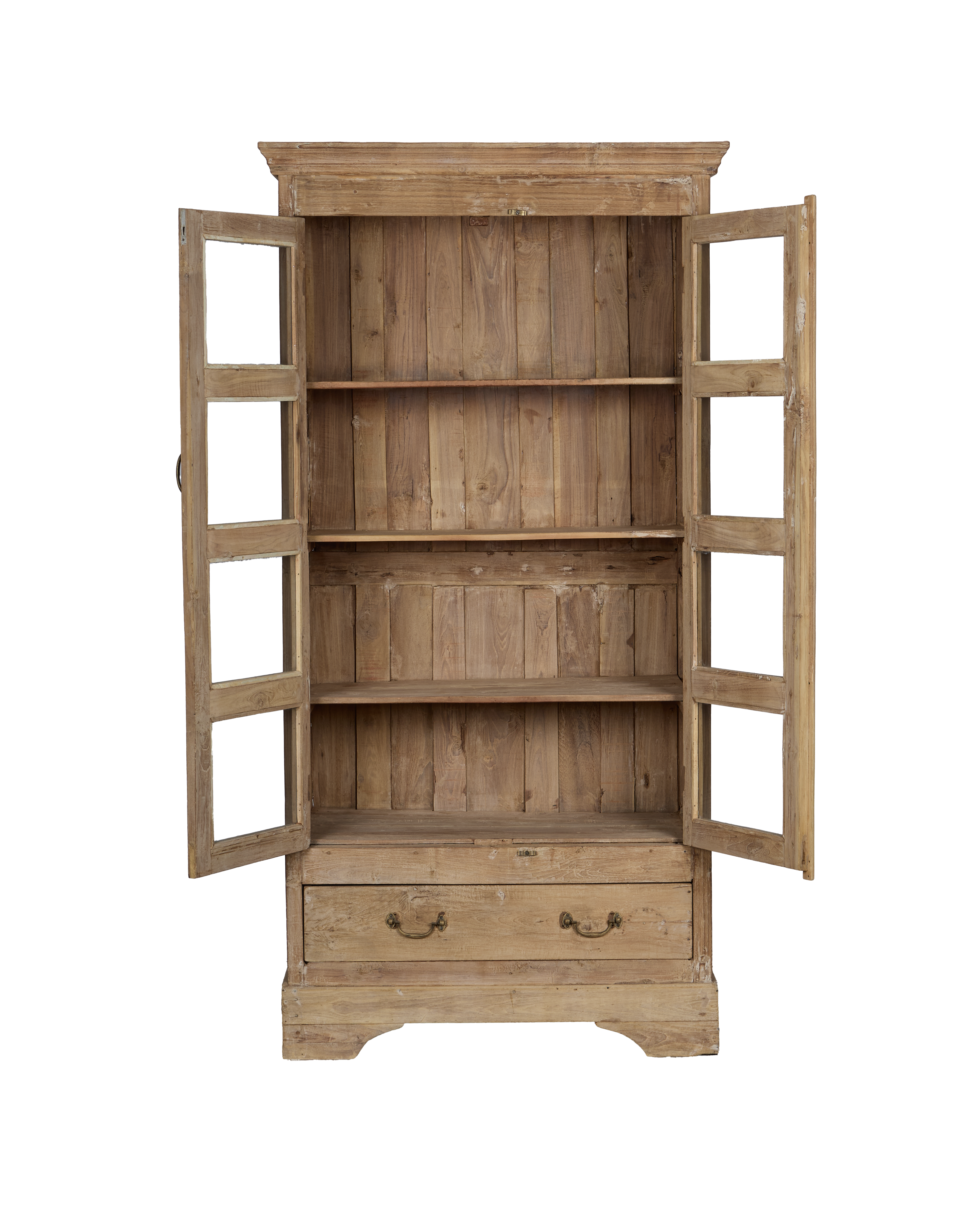 Wood Cabinet - Bleached