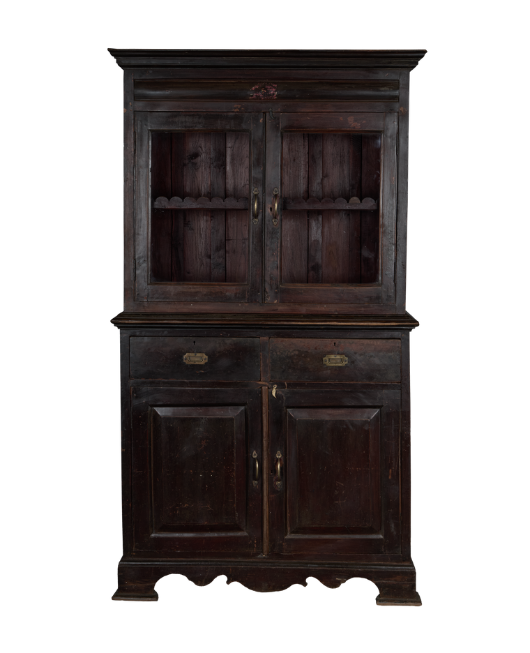 Wood Cabinet - Stained