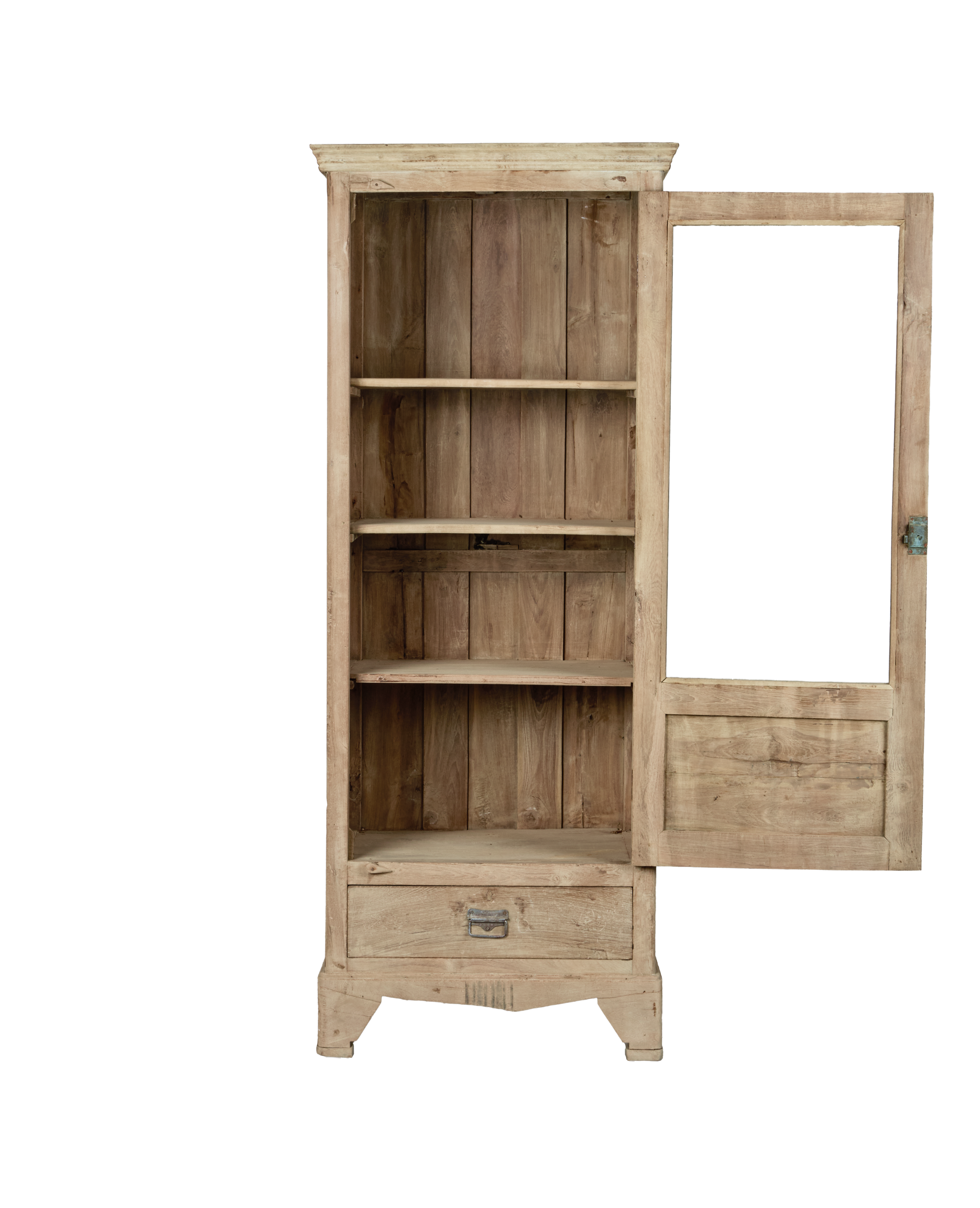 Wood Cabinet - Bleached