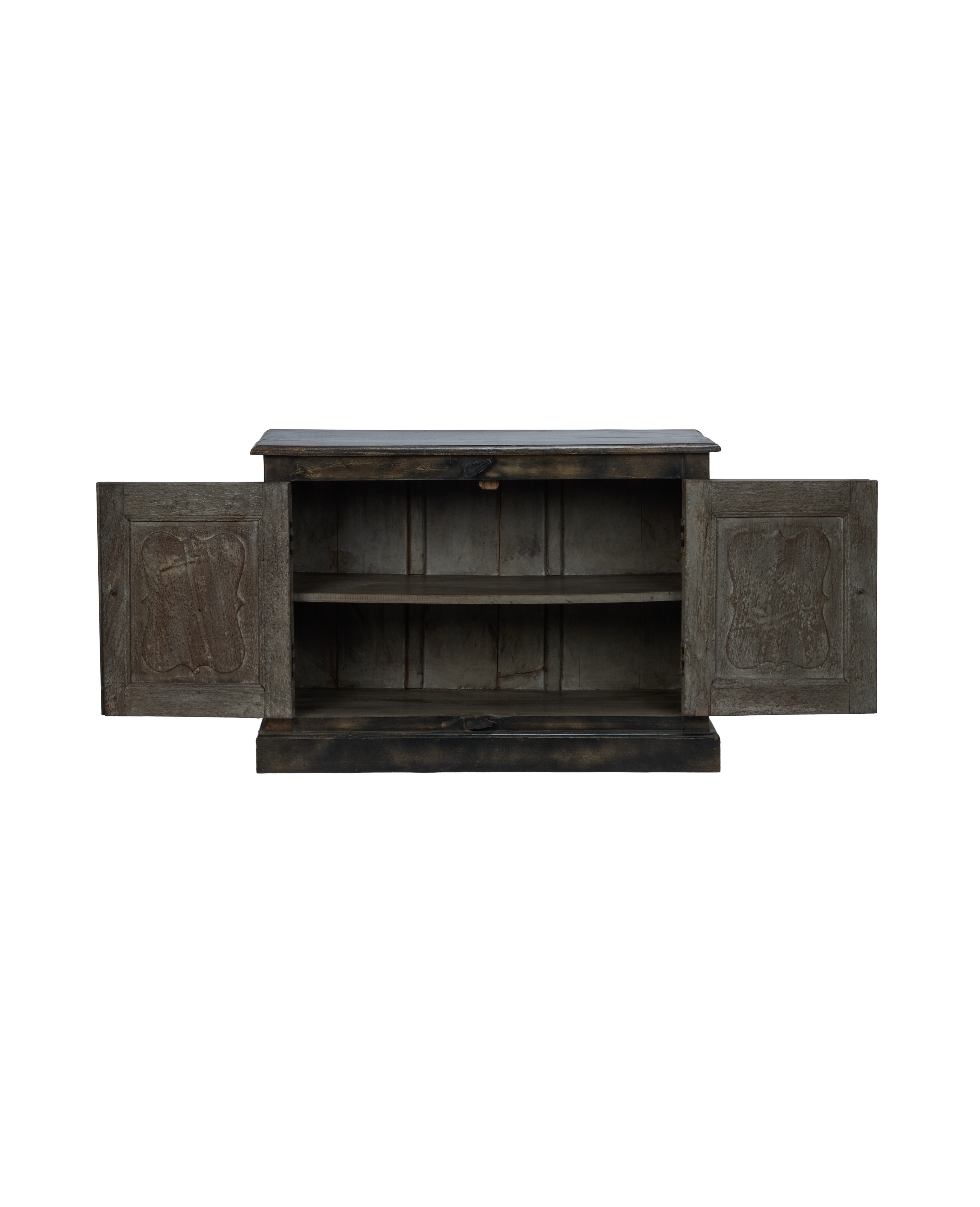 Wood Sideboard - Stained
