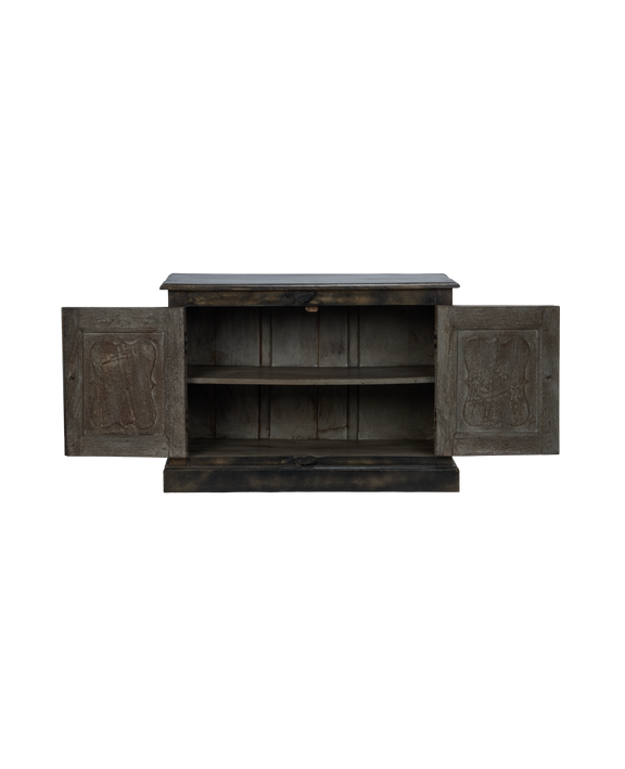 Wood Sideboard - Stained