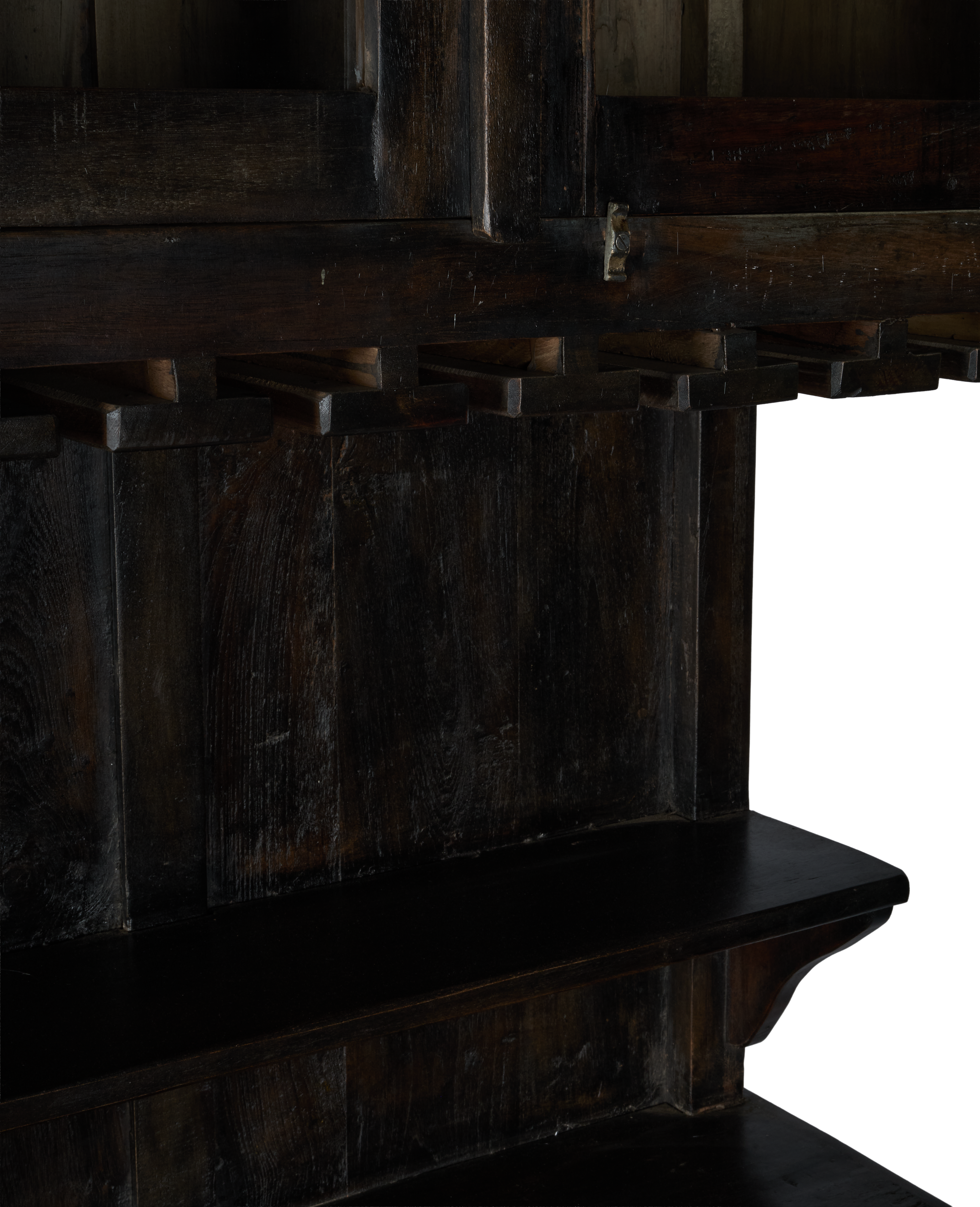 Wood Cabinet - Stained