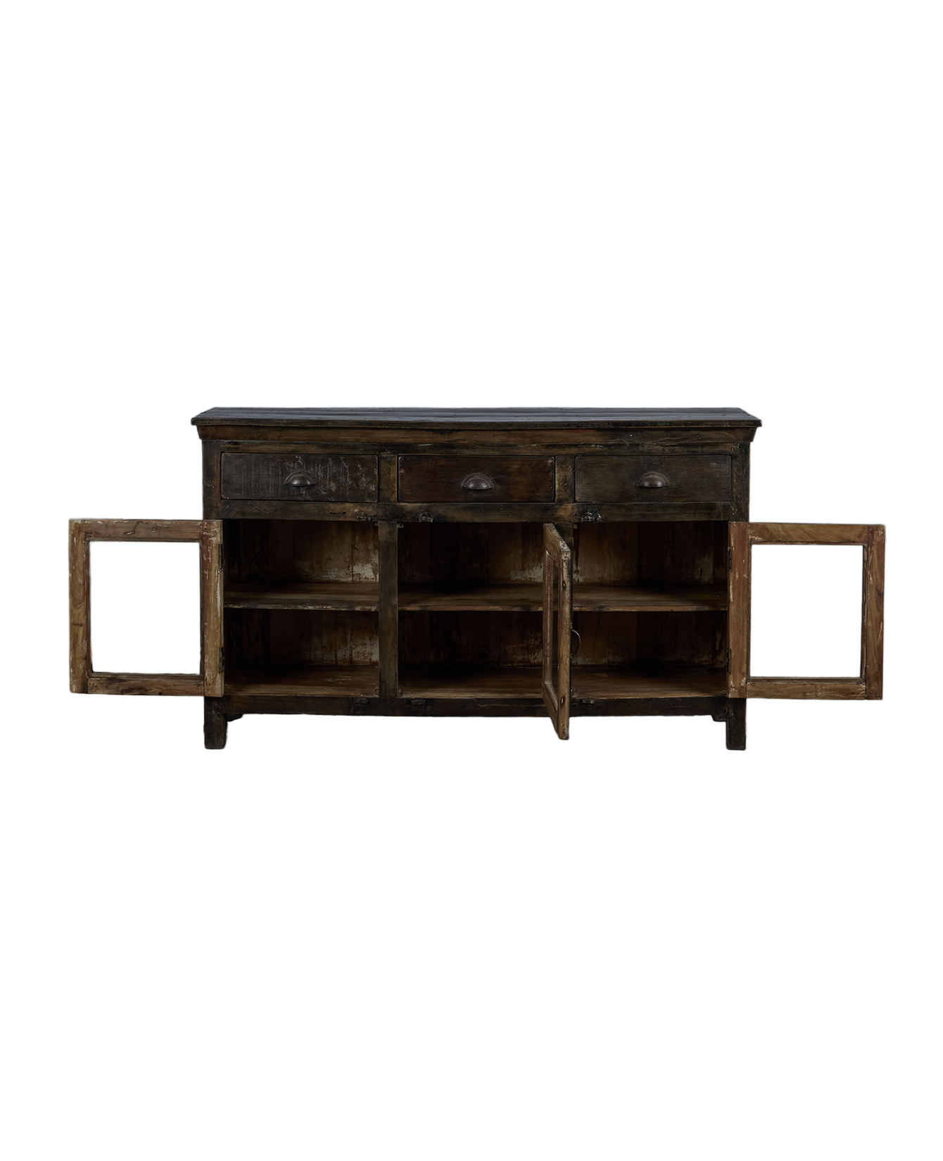 Wood Sideboard - Stained