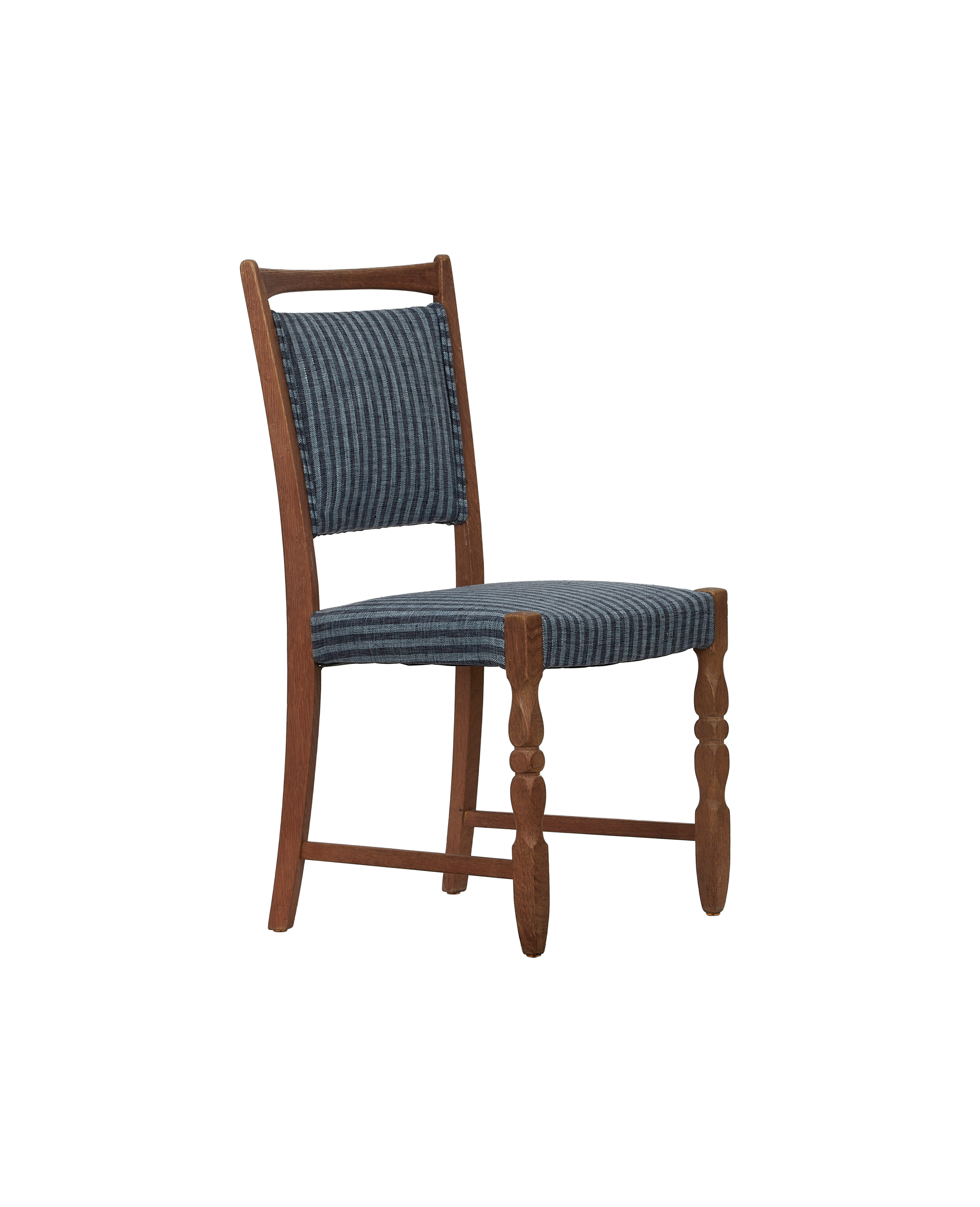 Vintage Henning Style Chair - Vigneron from Denmark made of Upholstery