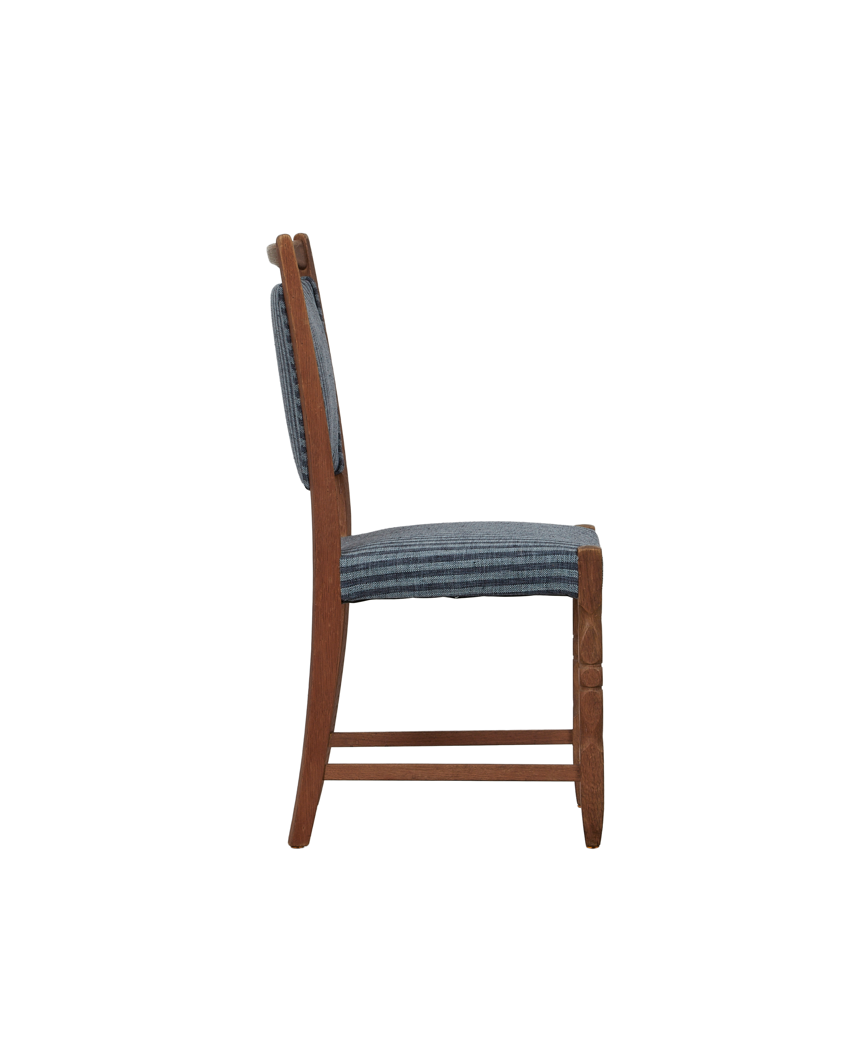 Vintage Henning Style Chair - Vigneron from Denmark made of Upholstery