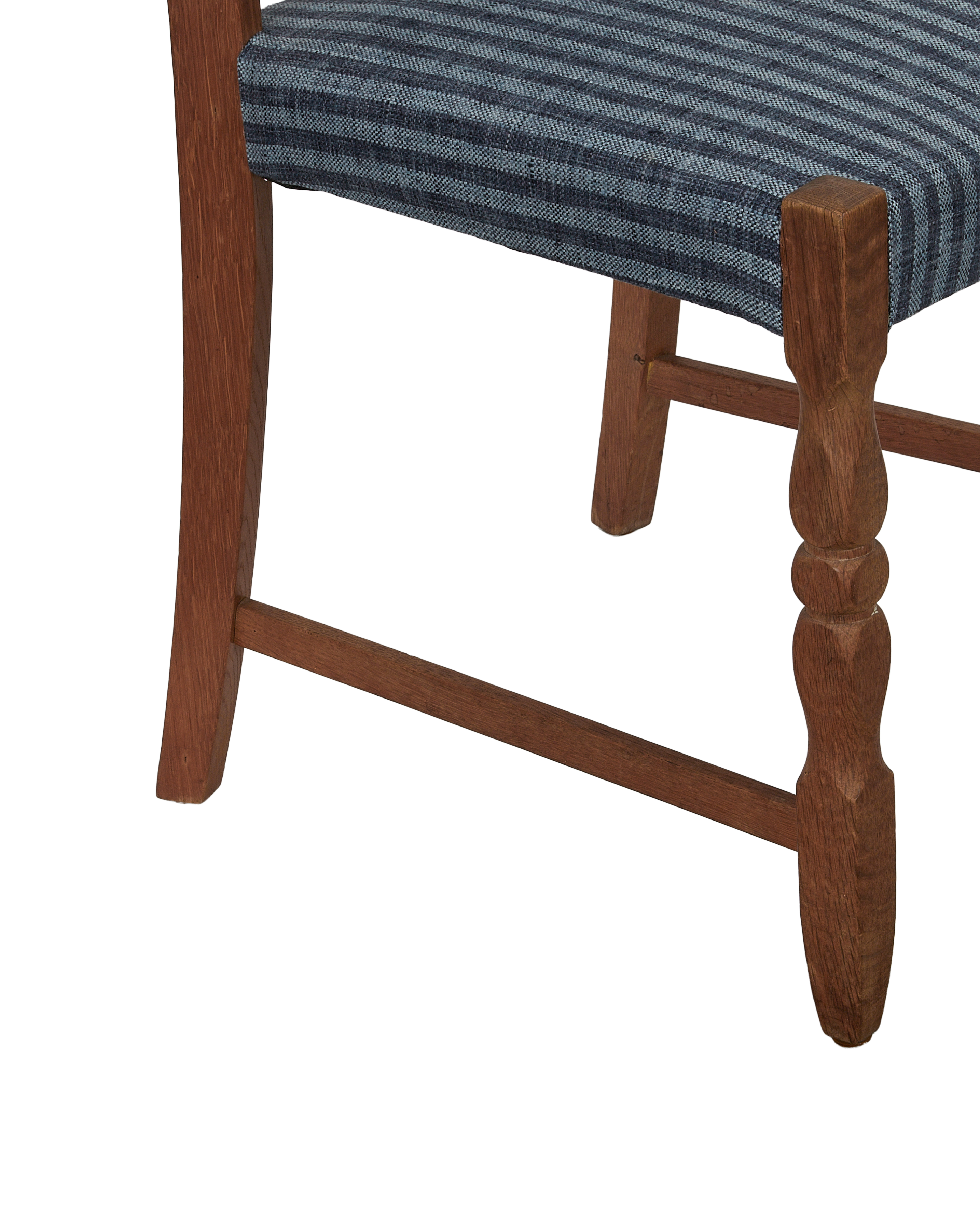 Vintage Henning Style Chair - Vigneron from Denmark made of Upholstery