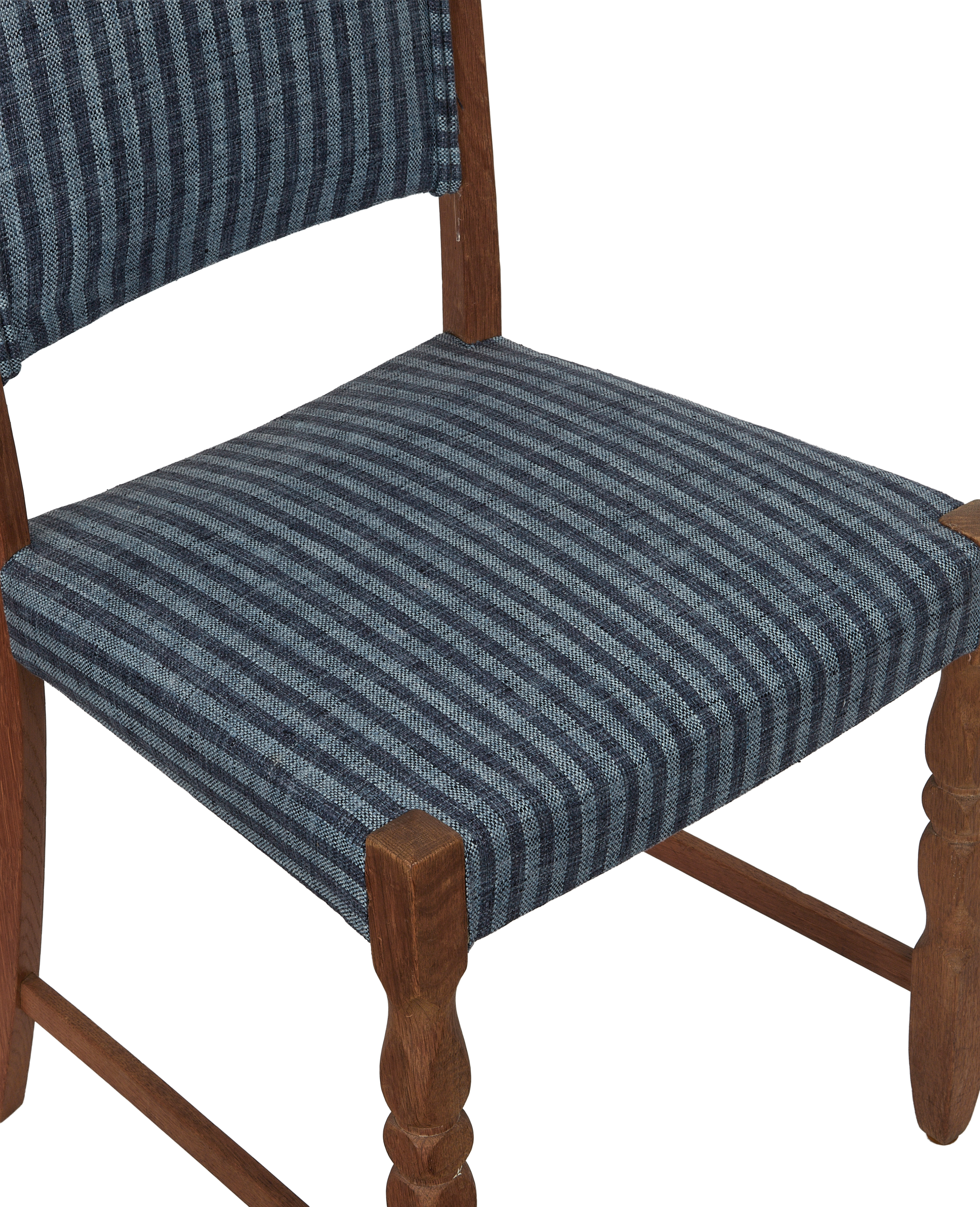 Vintage Henning Style Chair - Vigneron from Denmark made of Upholstery