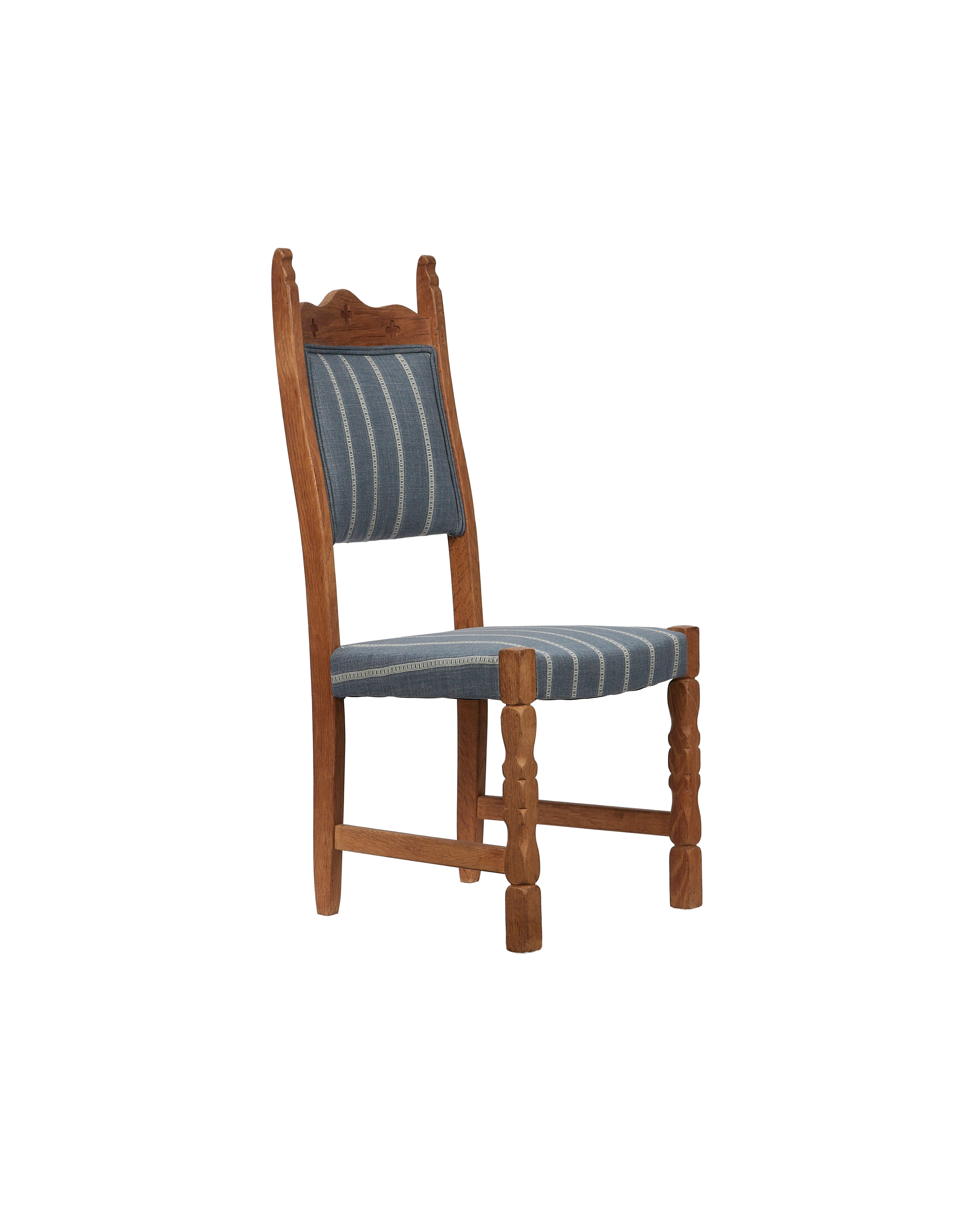 Vintage Henning Style Chair - Trumeau from Denmark made of Upholstery
